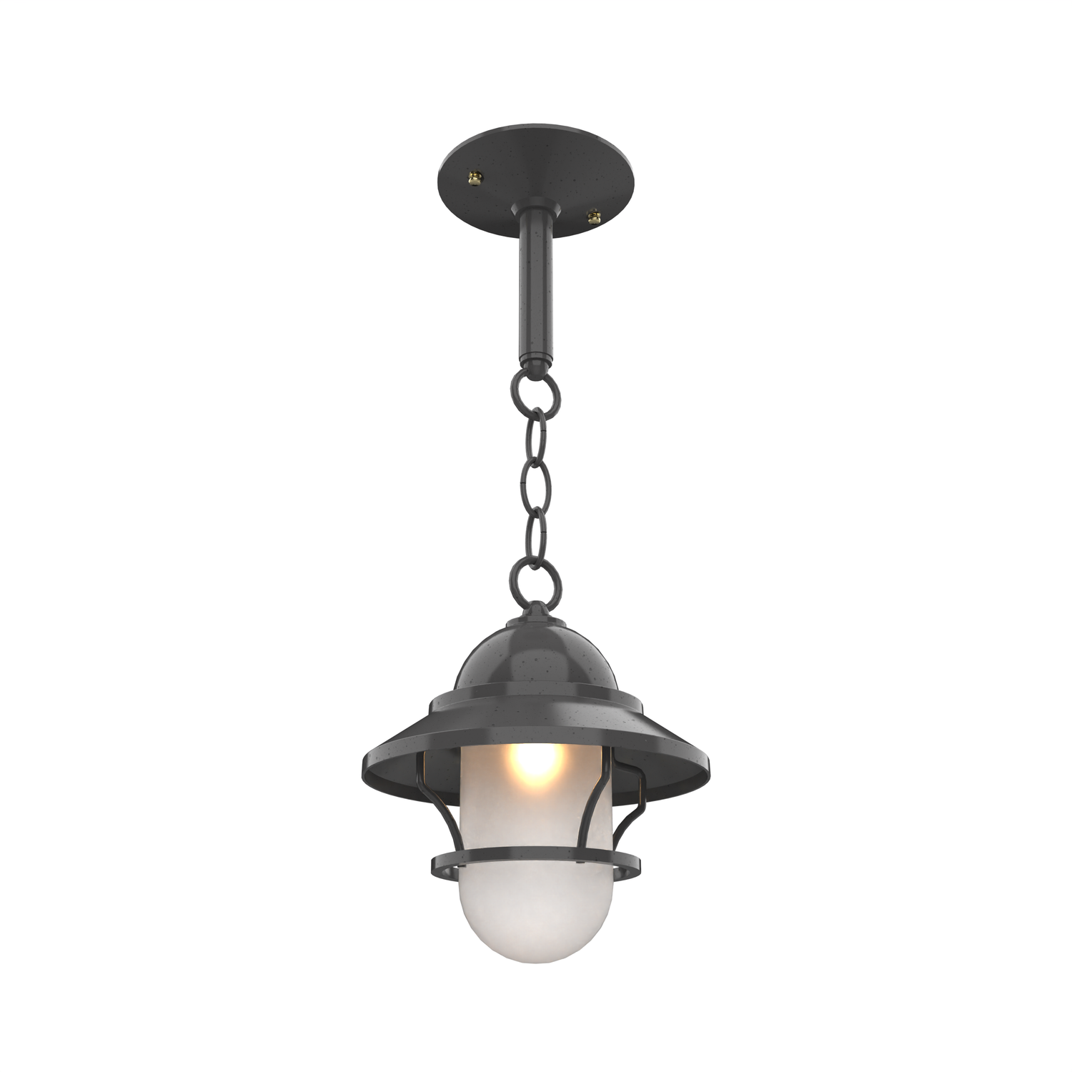San Francisco - Chain ceiling mount with globe and small grid - 12250