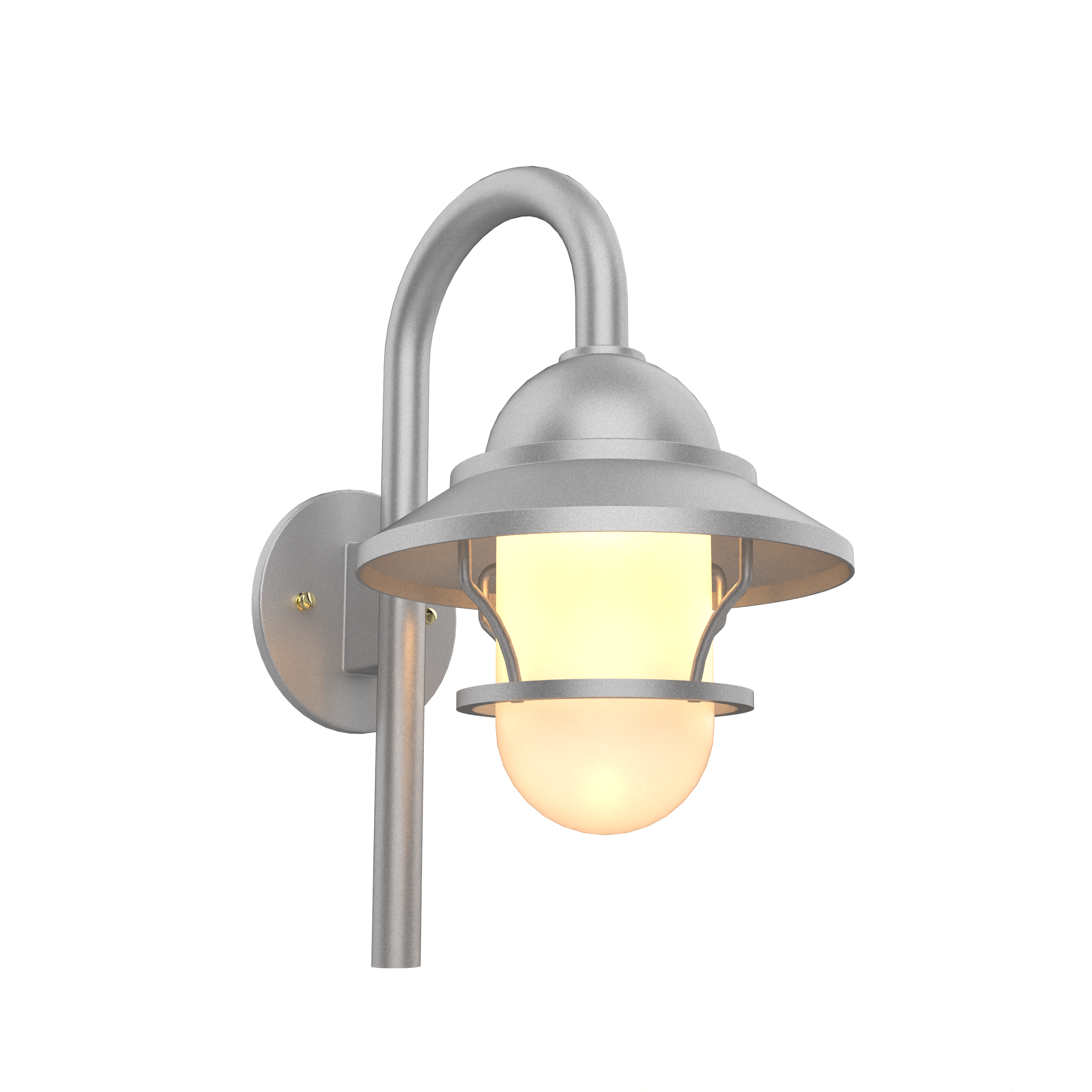 San Francisco - Downward Cane Mount with Globe and Small Grid - 12299