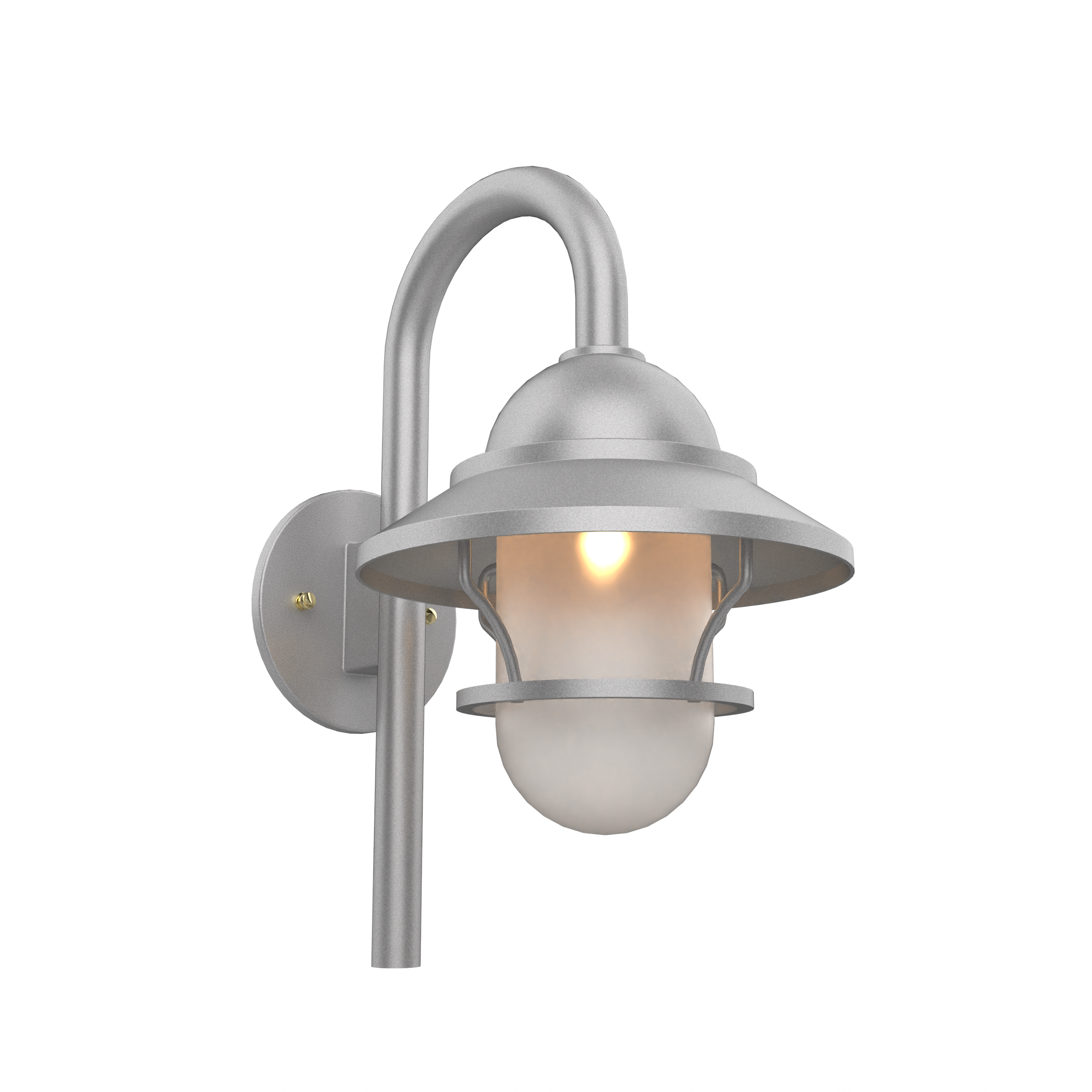 San Francisco - Downward Cane Mount with Globe and Small Grid - 12299