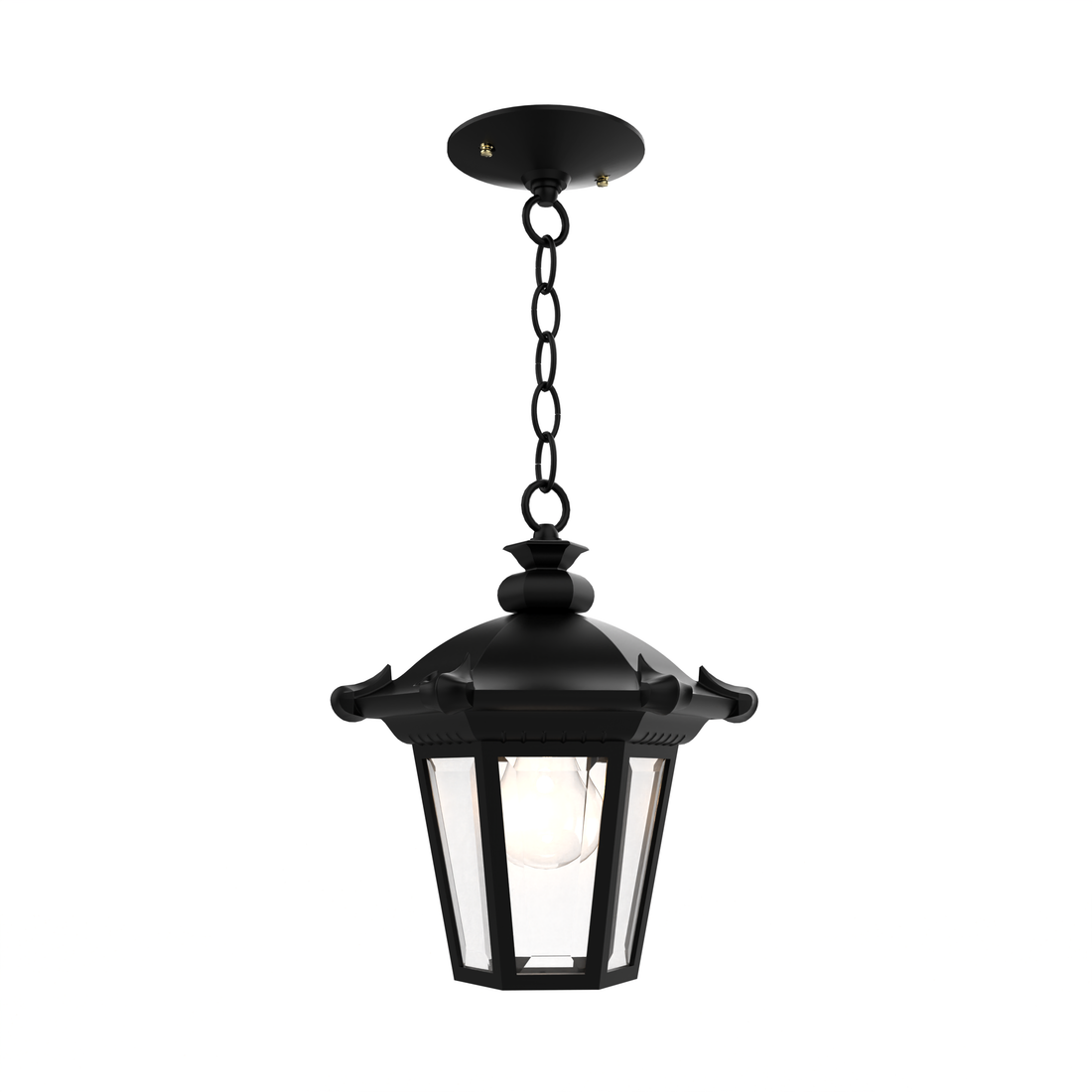 Montpellier - Ceiling mounting with chain open bottom small format - 13350