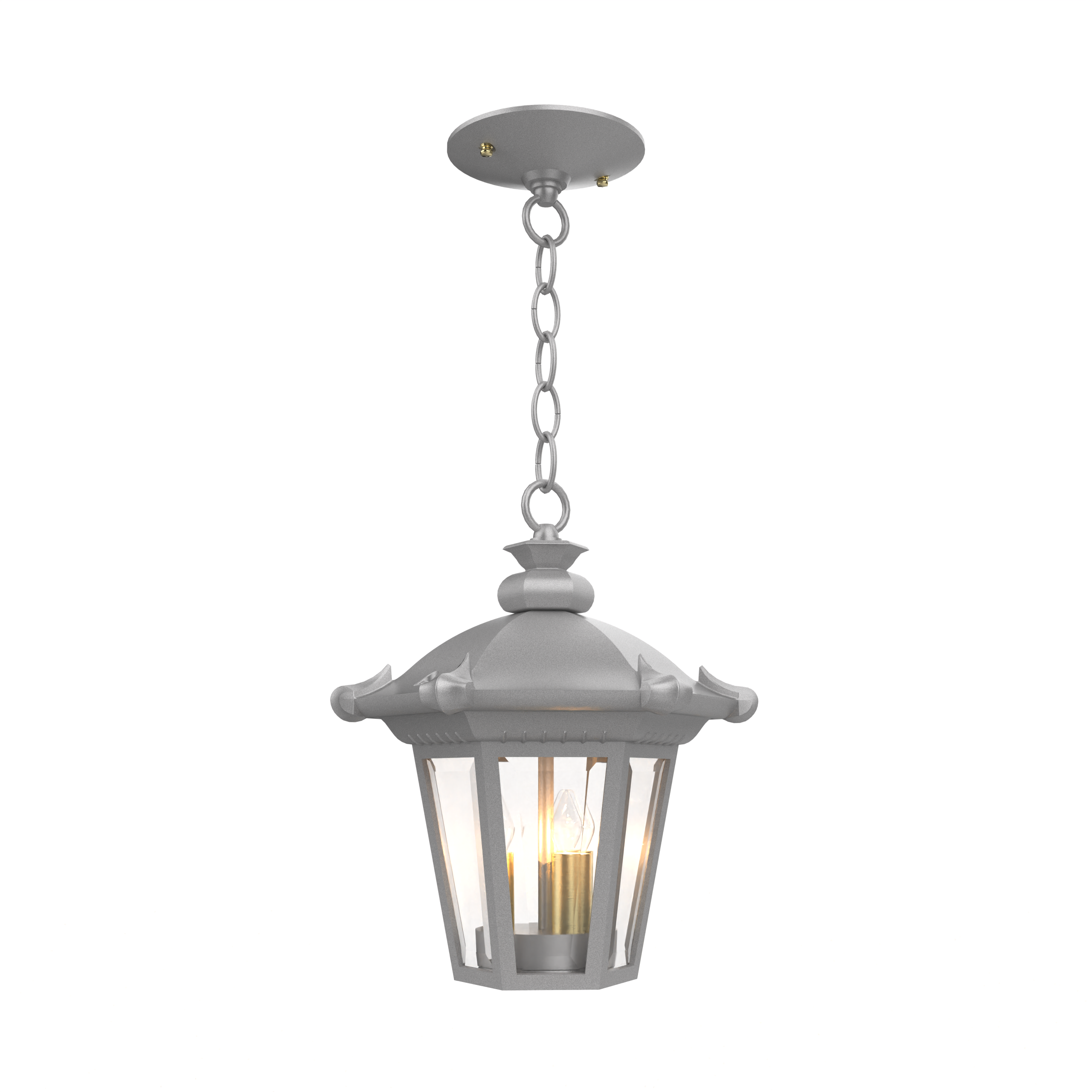 Montpellier - Ceiling mounting with chain open bottom small format - 13350