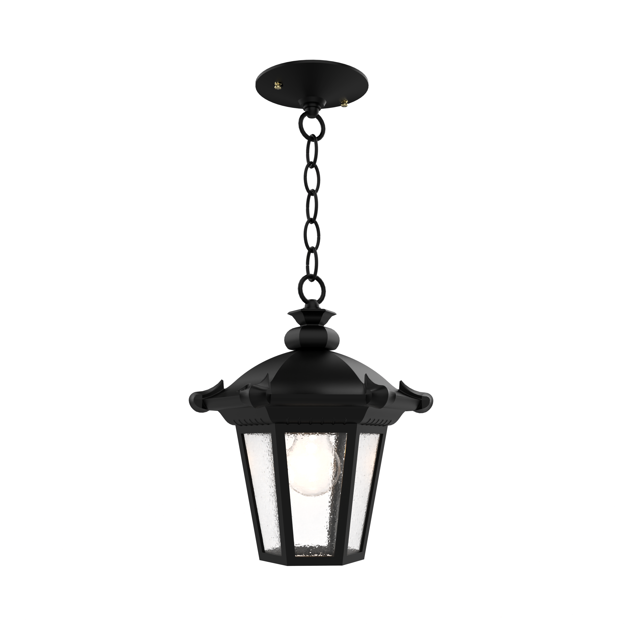 Montpellier - Ceiling mounting with chain open bottom small format - 13350
