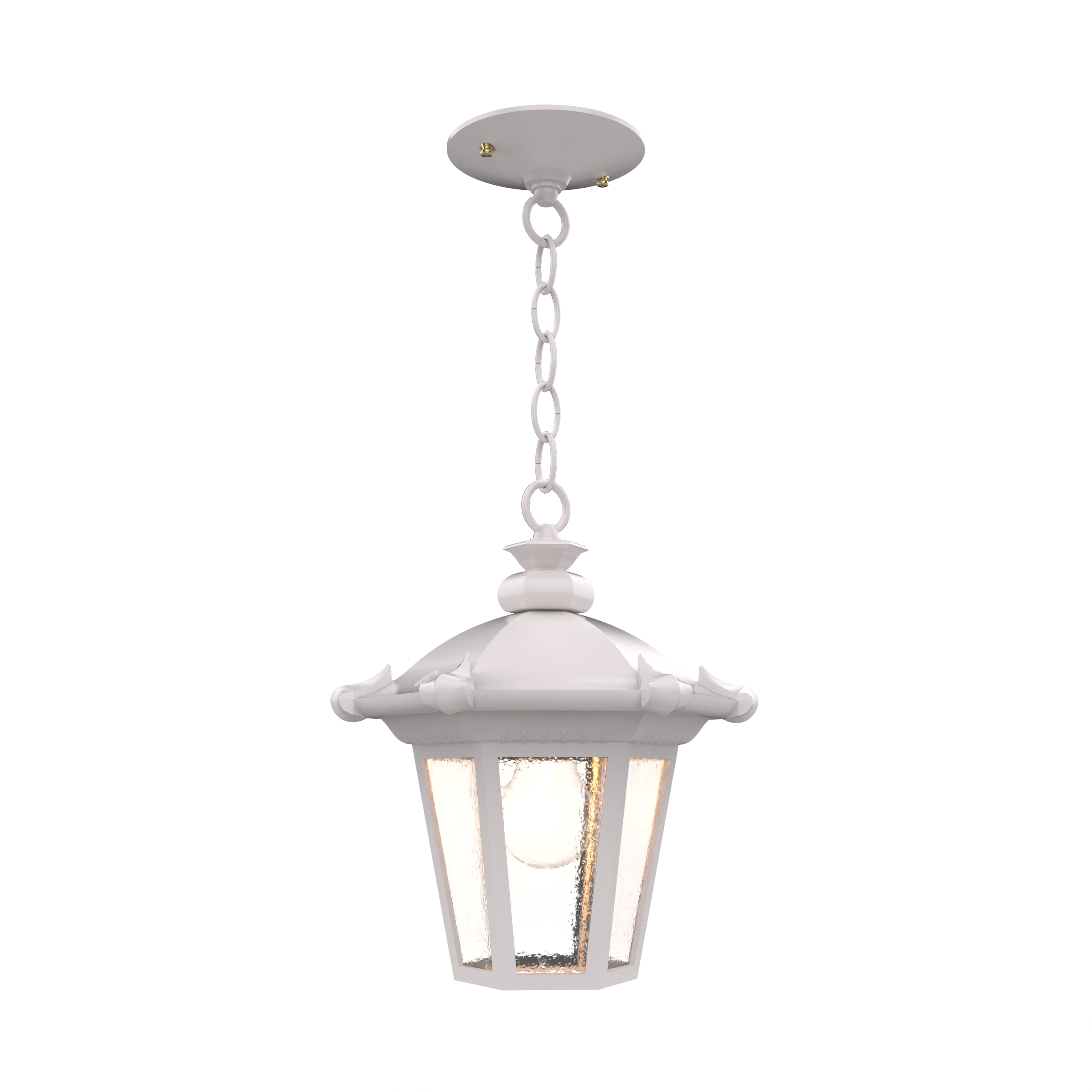 Montpellier - Ceiling mounting with chain open bottom small format - 13350