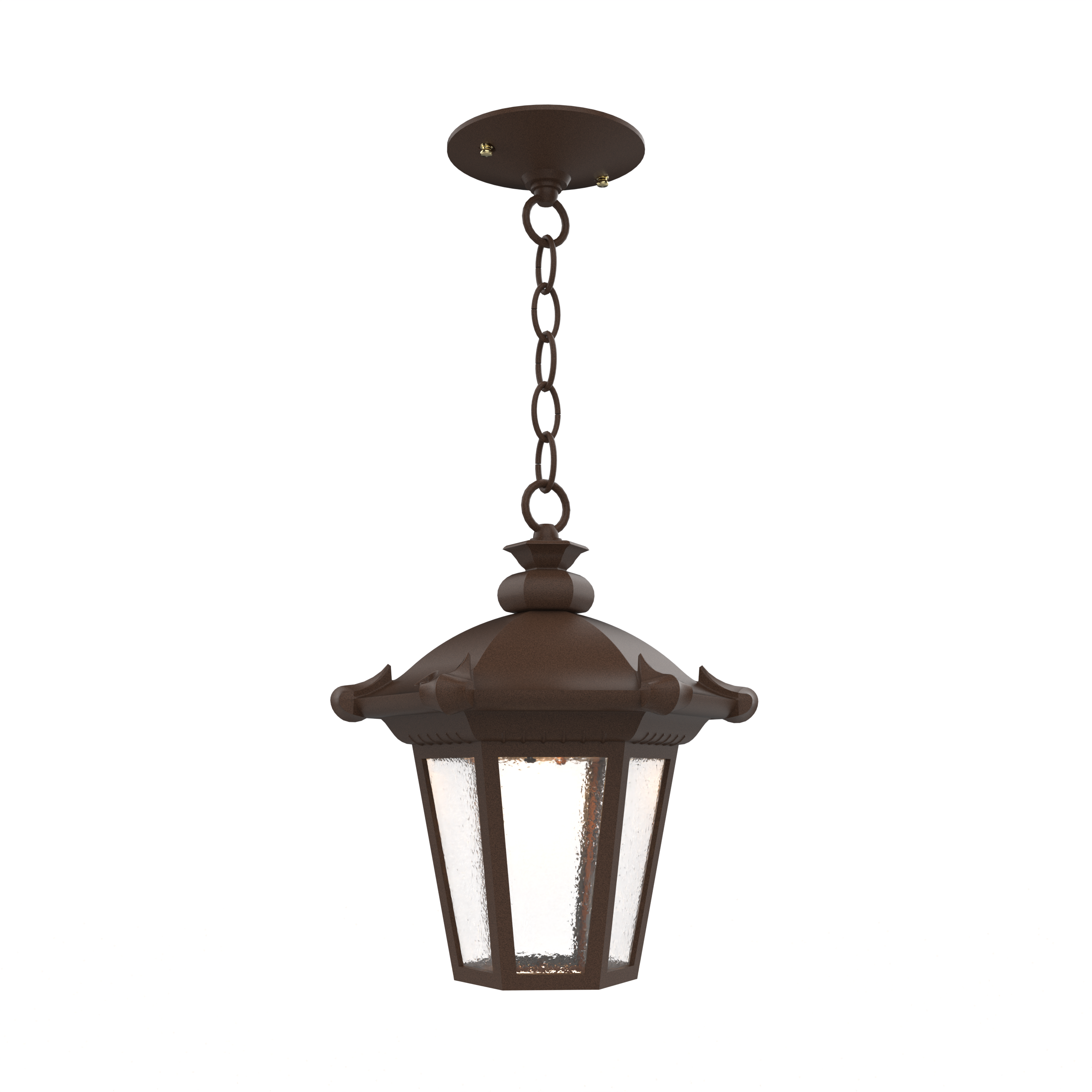 Montpellier - Ceiling mounting with chain open bottom small format - 13350