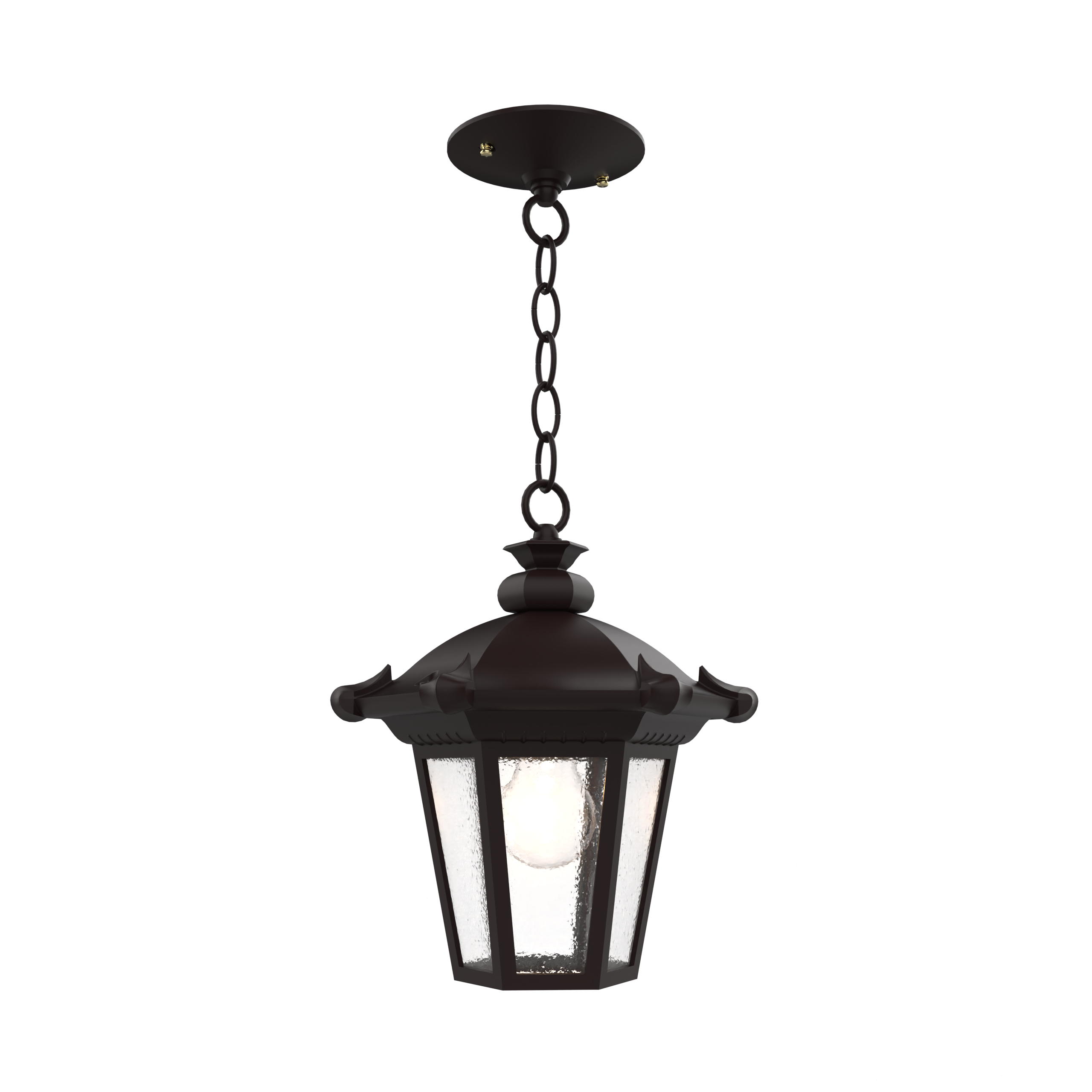 Montpellier - Ceiling mounting with chain open bottom small format - 13350