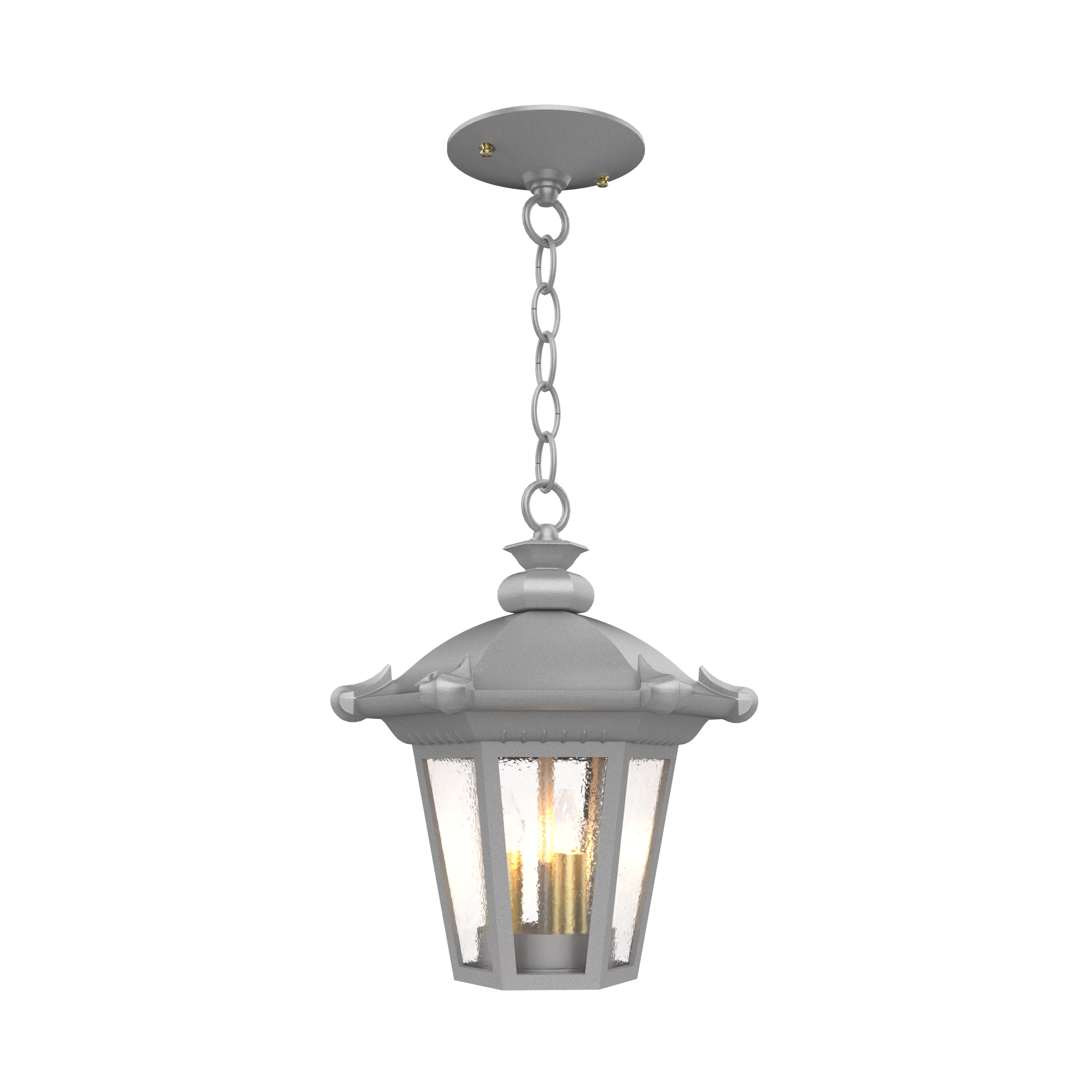 Montpellier - Ceiling mounting with chain open bottom small format - 13350