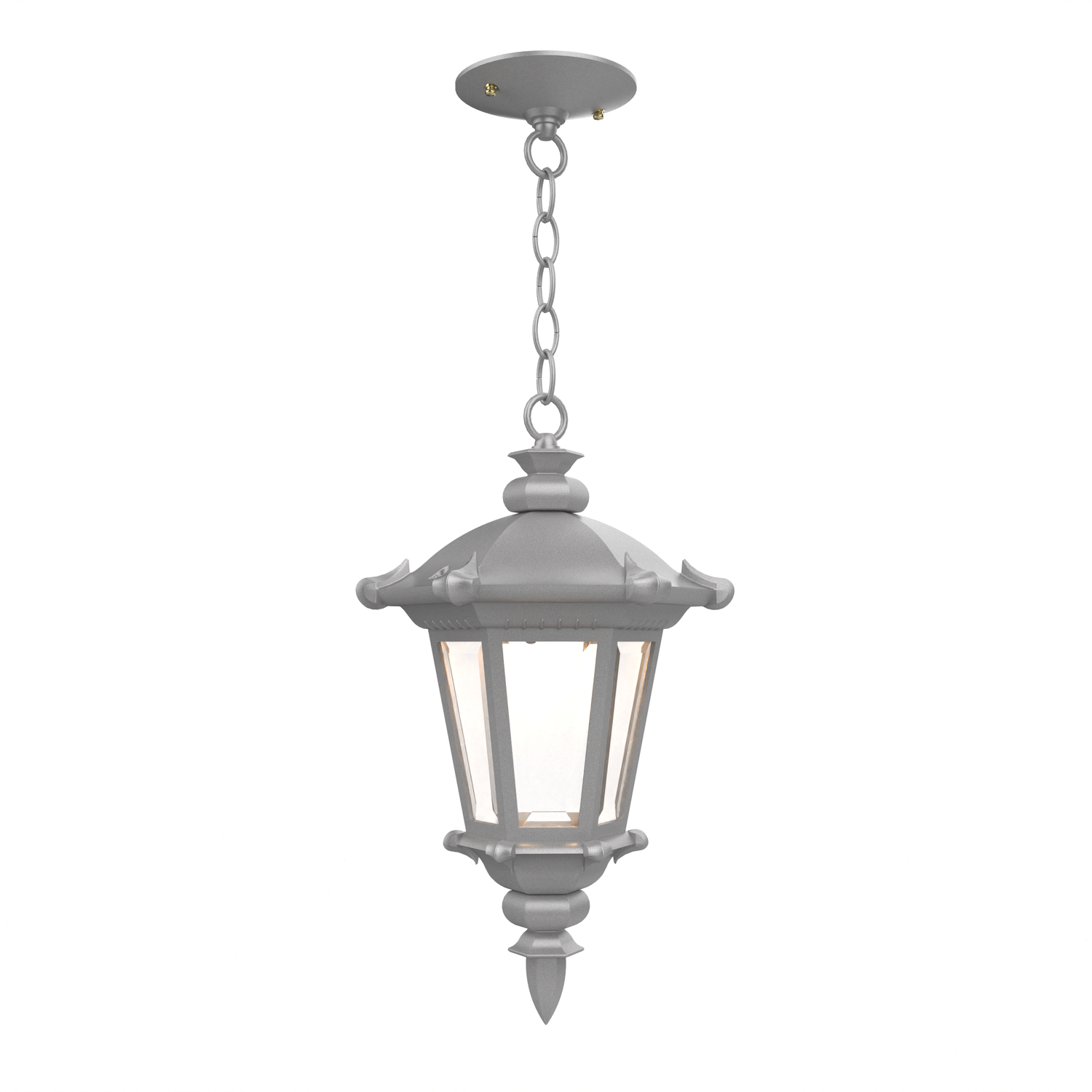 Montpellier - Ceiling mounting with chain closed bottom small format - 13355