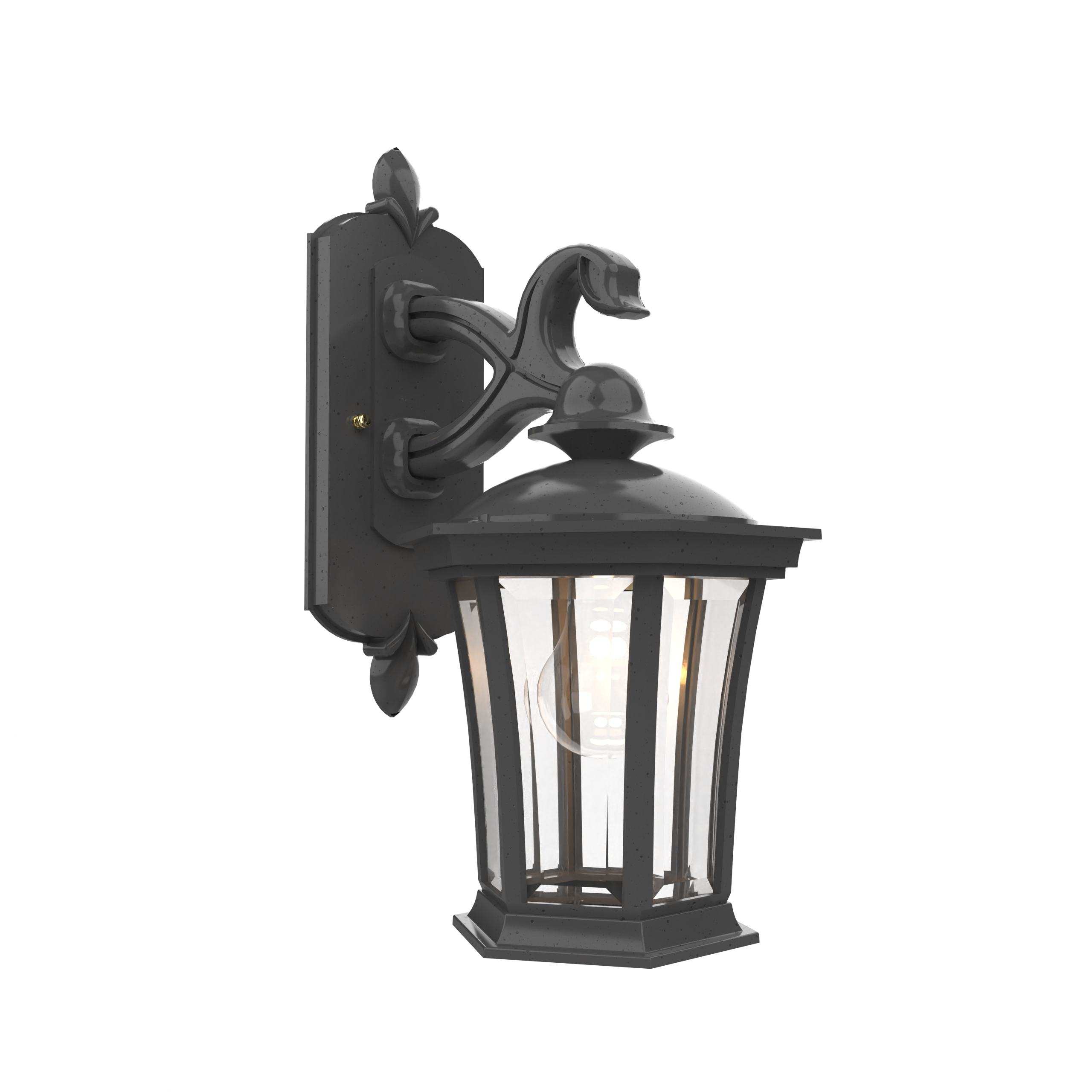 Westminster - Wall mount decorative arm down open bottom small - 13511