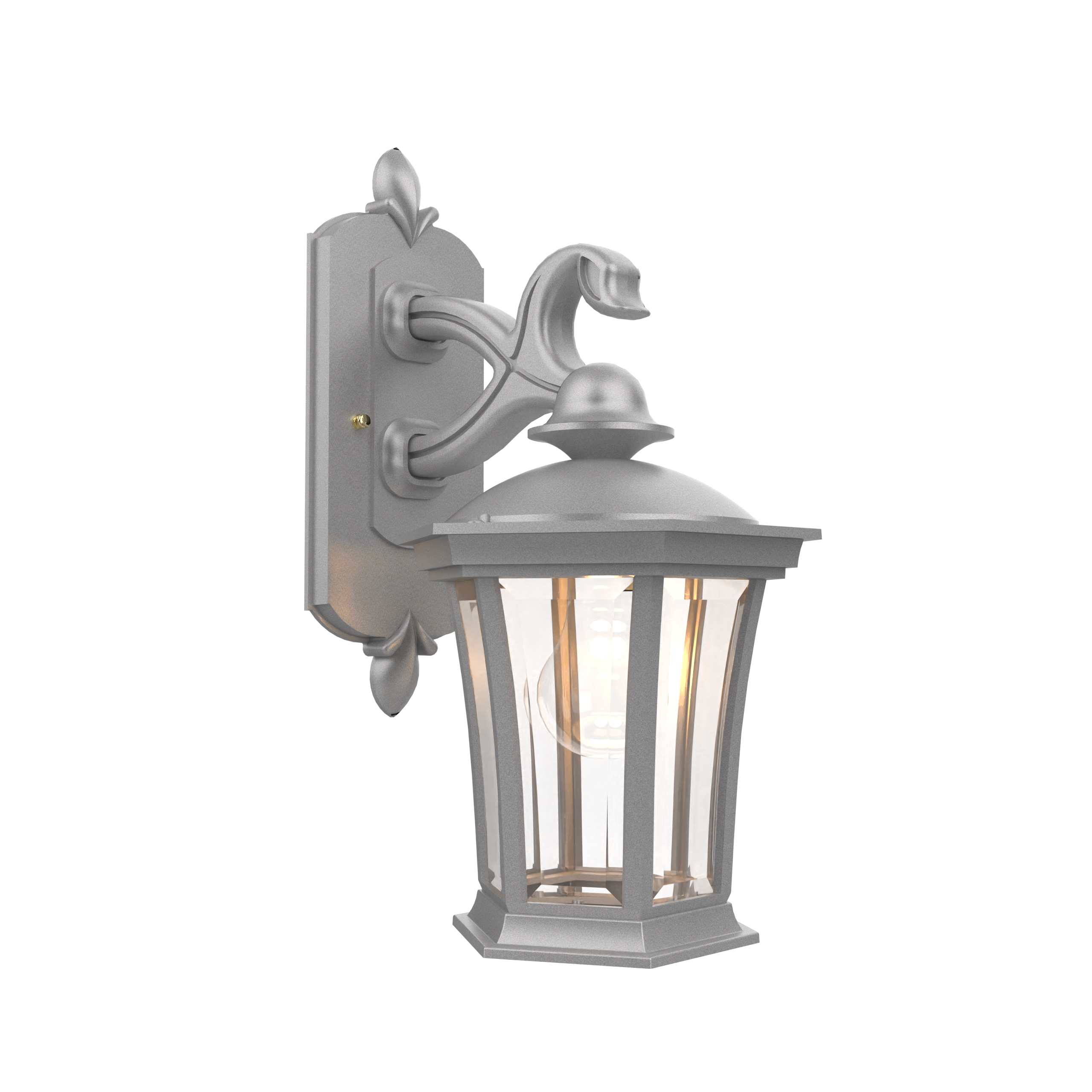 Westminster - Wall mount decorative arm down open bottom small - 13511
