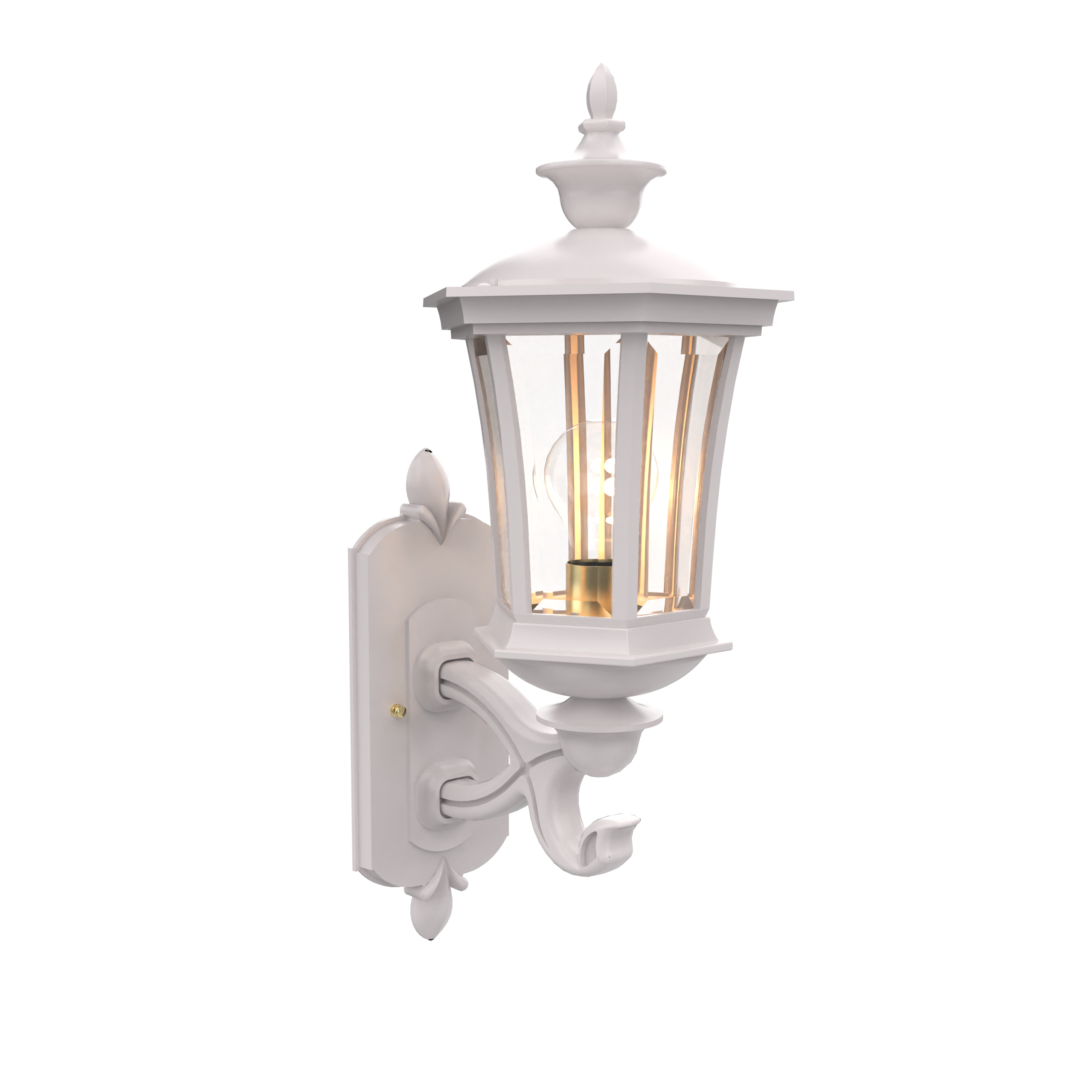 Westminster - Wall Mount Decorative Arm Up Small - 13514
