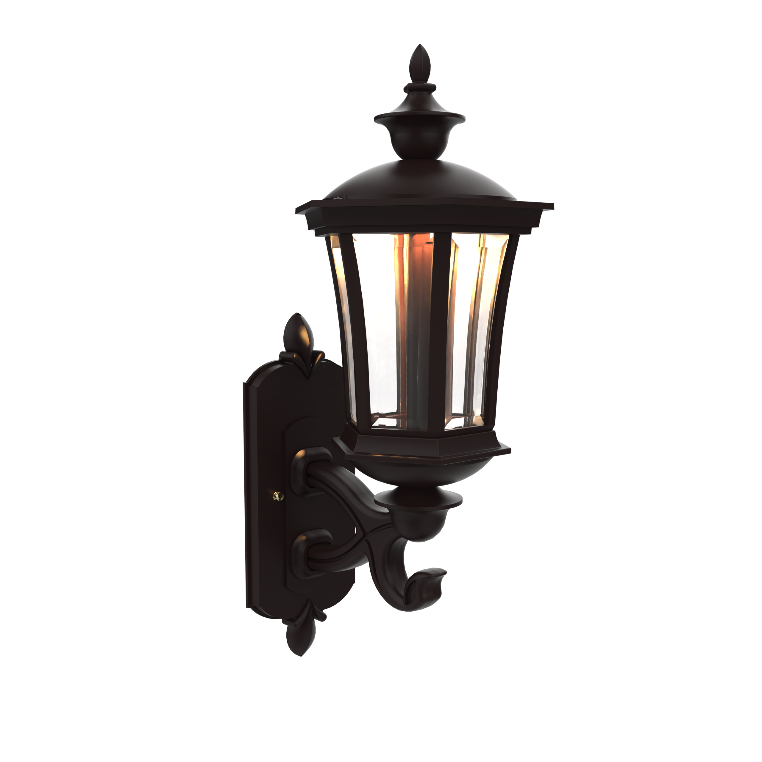Westminster - Wall Mount Decorative Arm Up Small - 13514