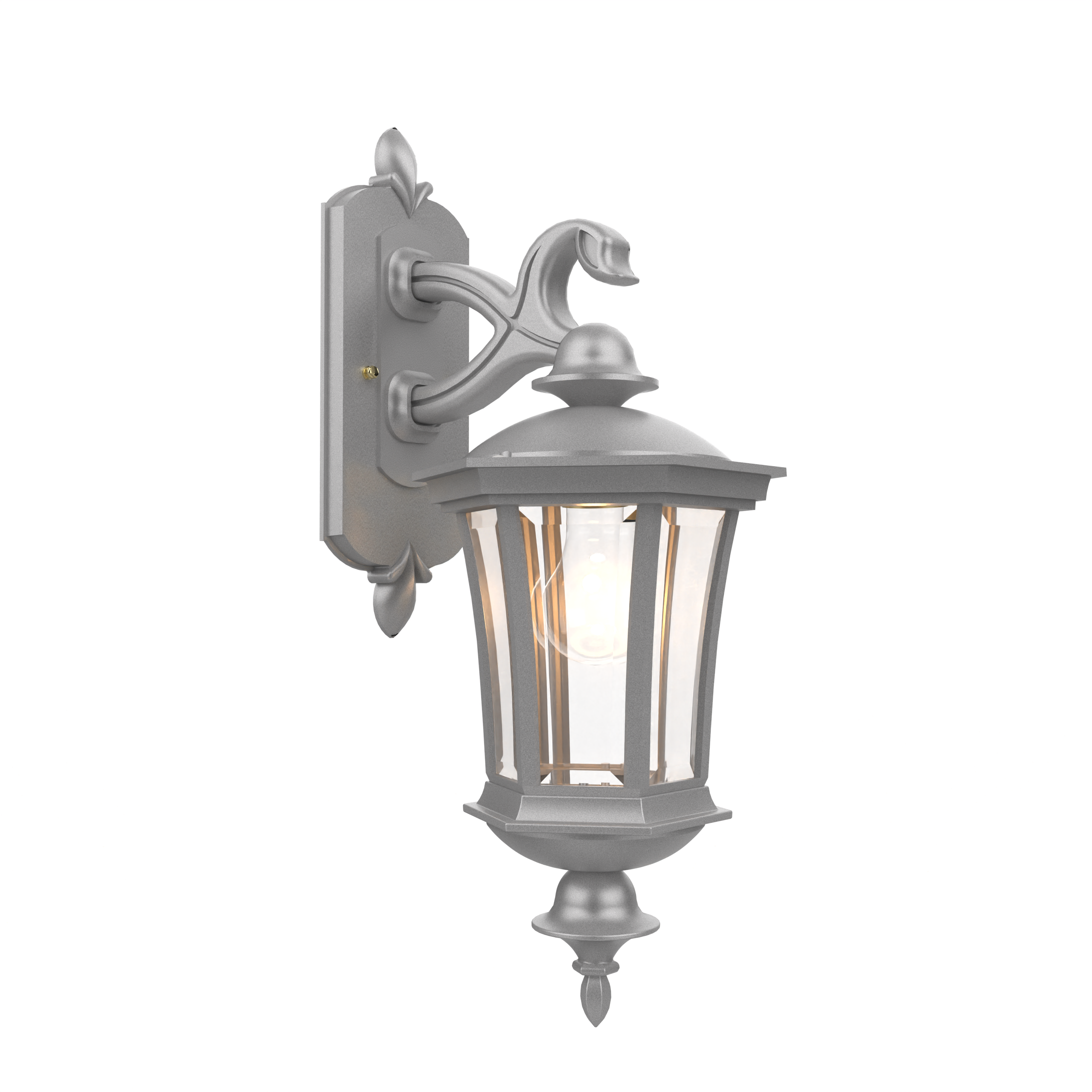 Westminster - Wall mount decorative arm down closed bottom small size - 13515