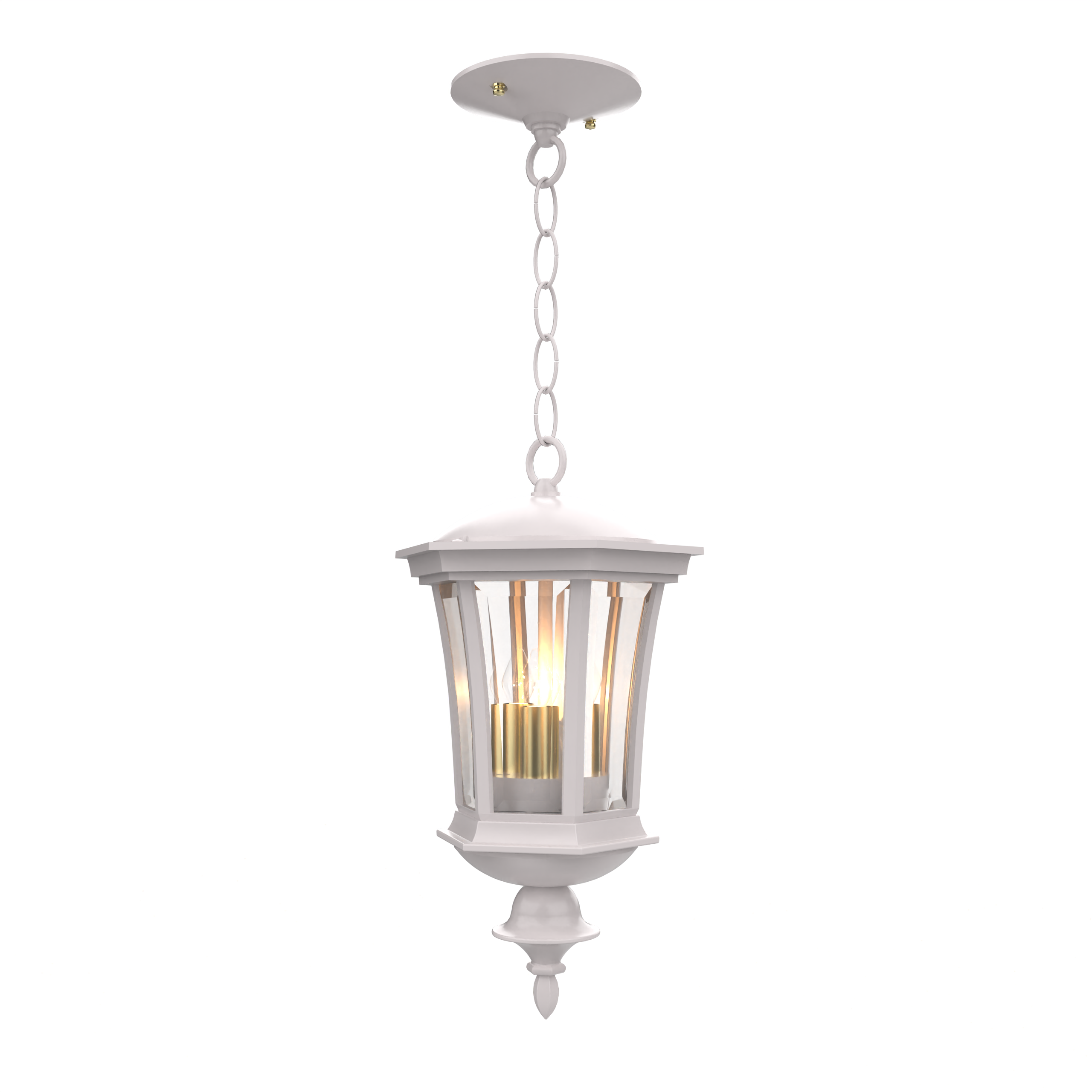 Westminster - Ceiling mounting with chain closed bottom small format - 13555