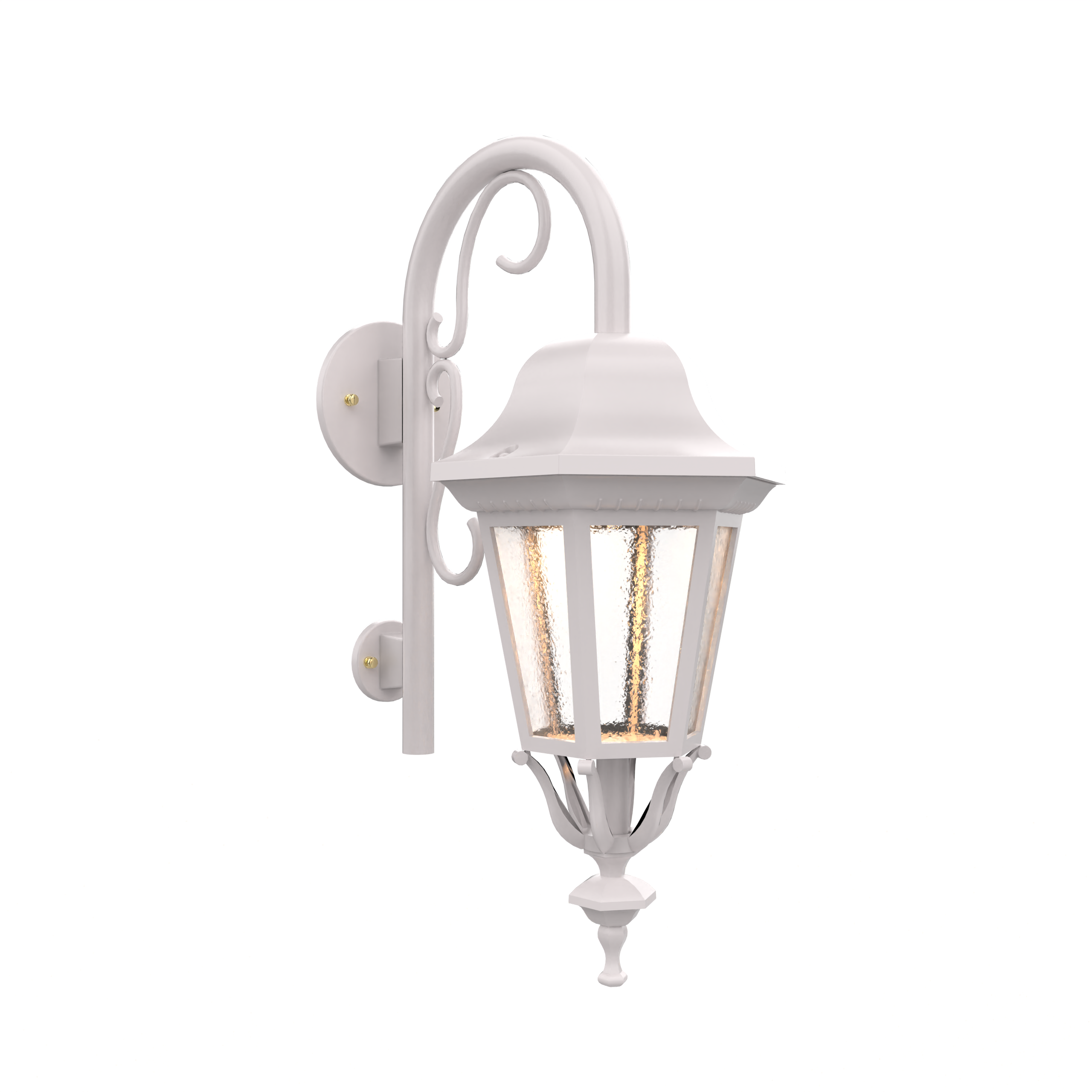 Florence - Wall mount down with cane closed bottom small size - 13798