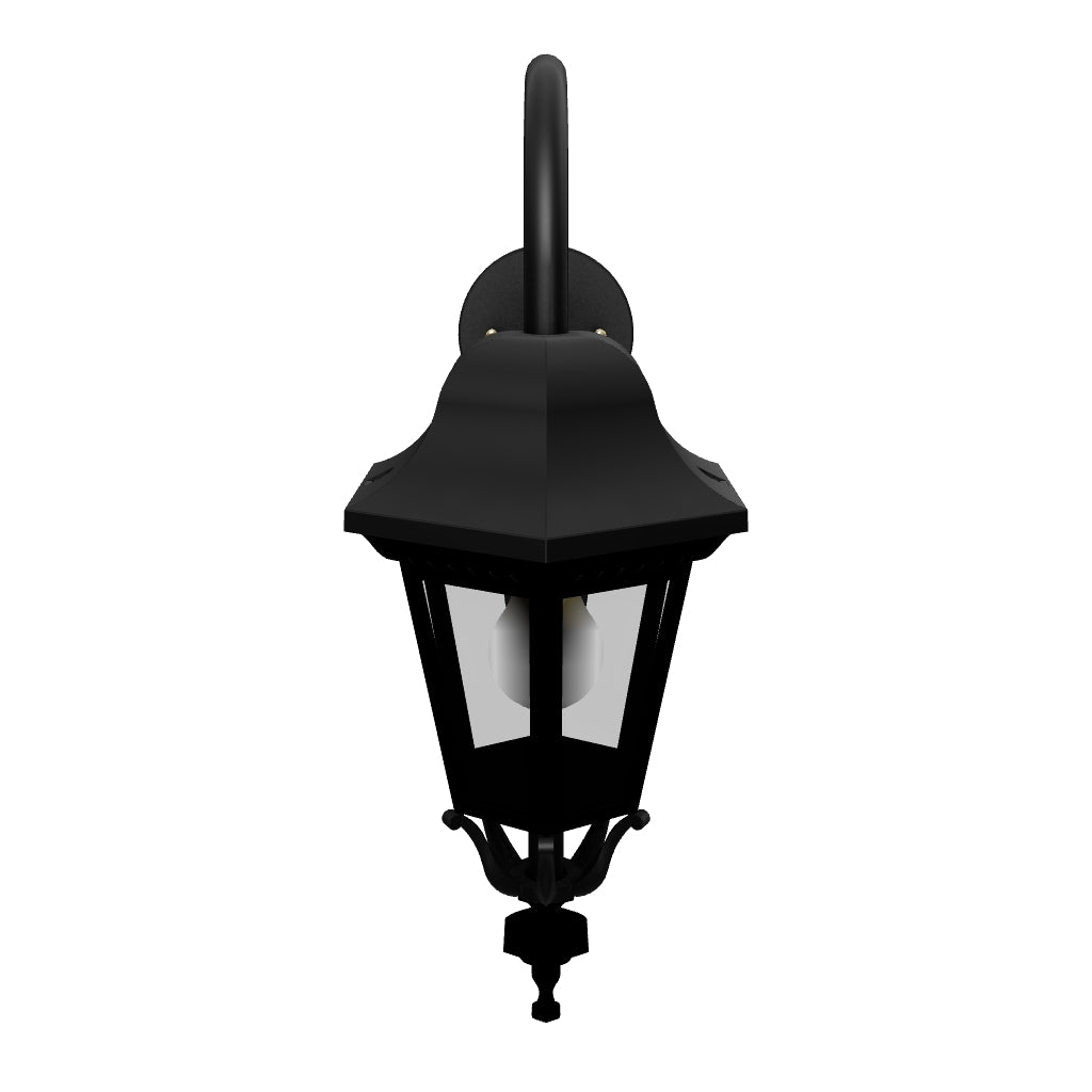 Florence - Wall mount down with cane closed bottom small size - 13798
