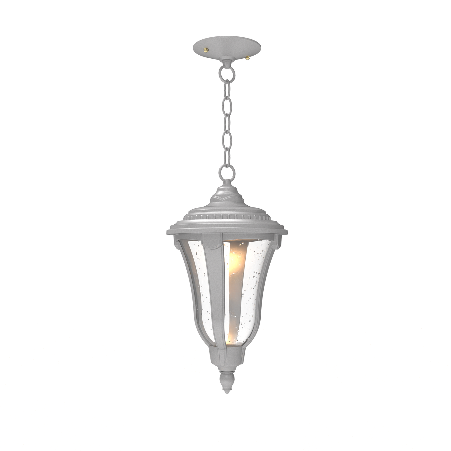 Munich - Ceiling mounting with chain closed bottom small format - 14255