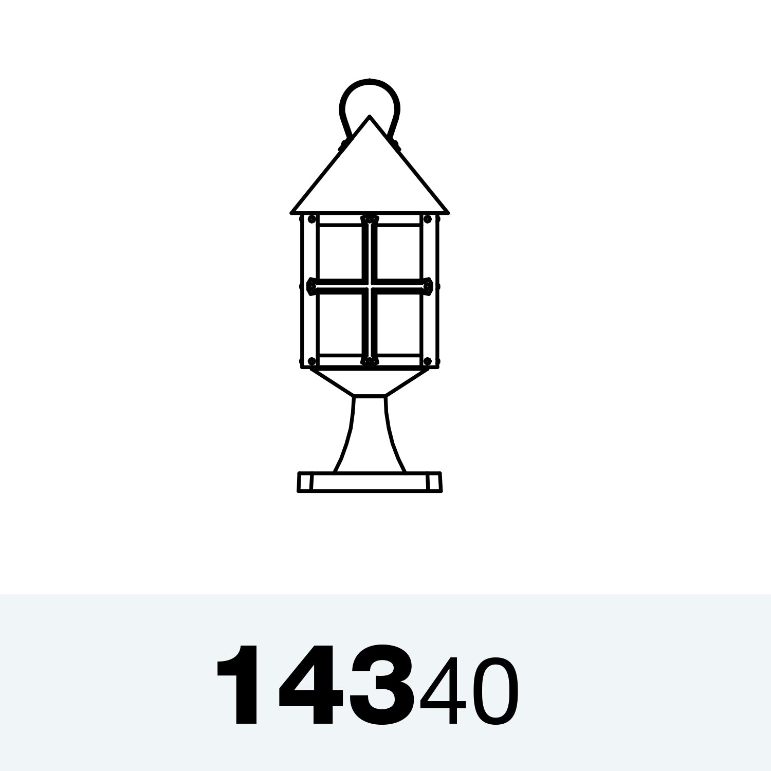 Montebello - Pedestal mount small - 14340