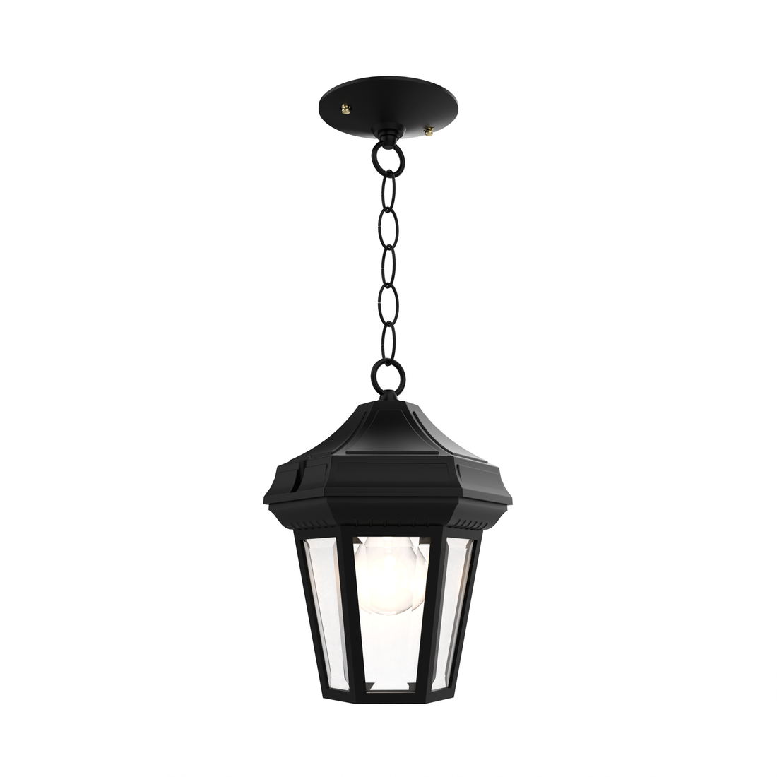 Oxford - Ceiling mount with chain open bottom small - 14850