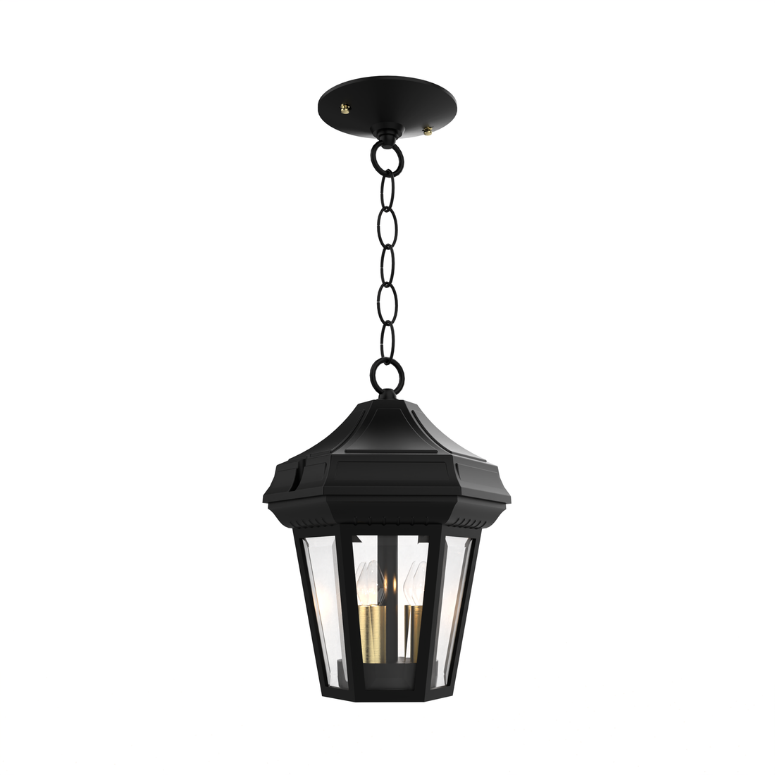 Oxford - Ceiling mount with chain open bottom small - 14850