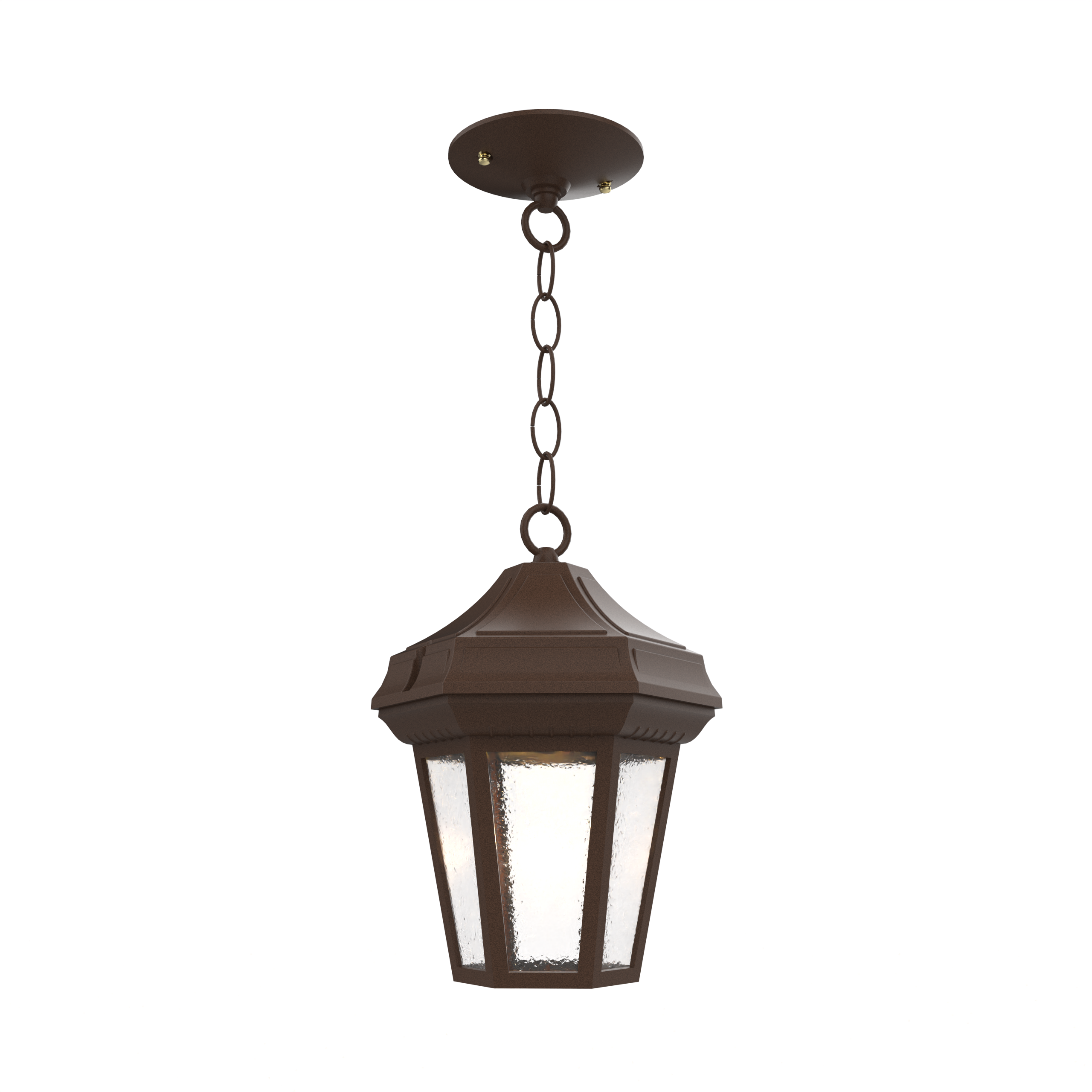 Oxford - Ceiling mount with chain open bottom small - 14850