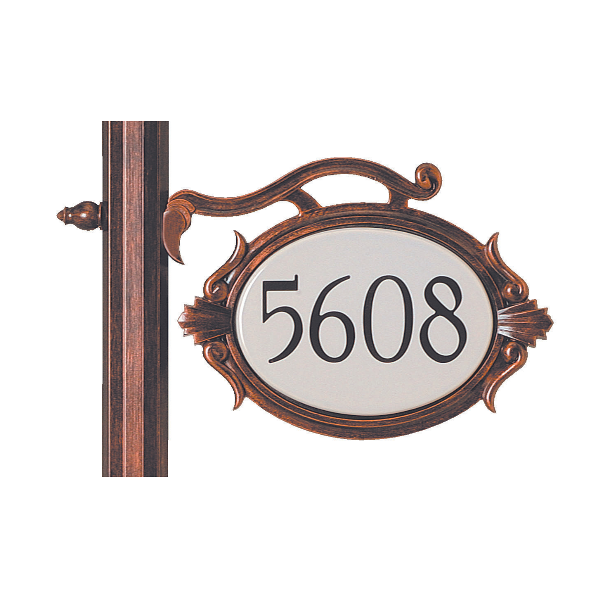 Florence - Horizontal address plaque for post - 1734