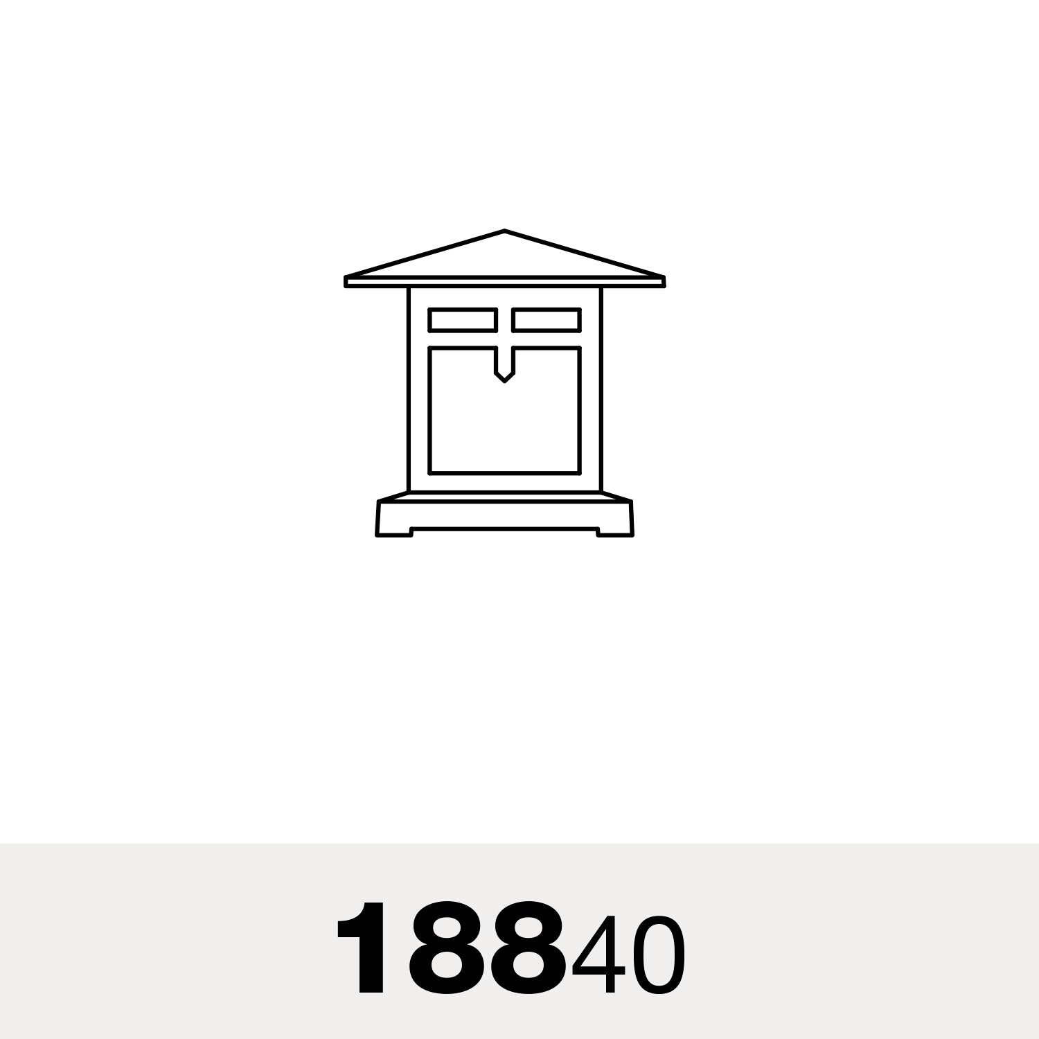 Glasgow - Small Pedestal Mount - 18840