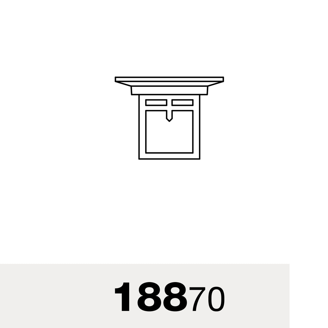 Glasgow - Small ceiling lamp - 18870