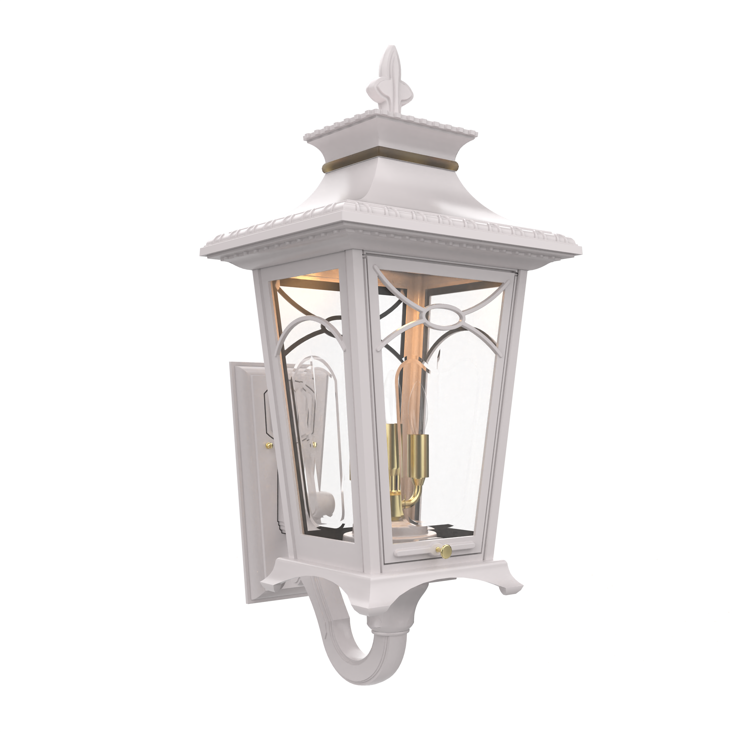 Bellissima - Wall mounted decorative arm up medium format - 20124
