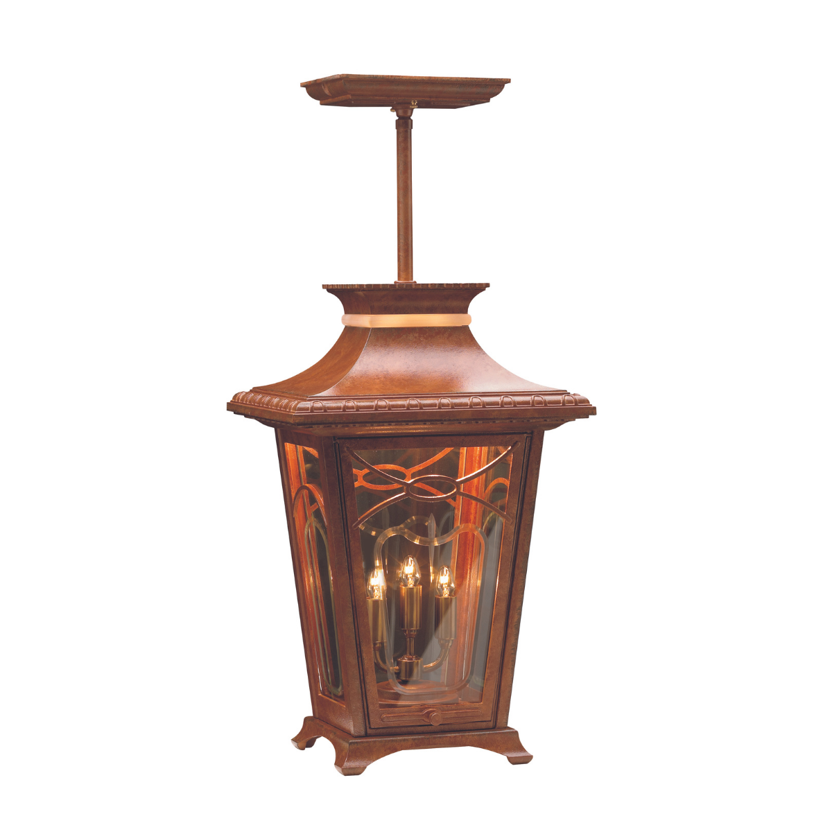Bellissima - Ceiling mounting on rod closed bottom medium format - 20150