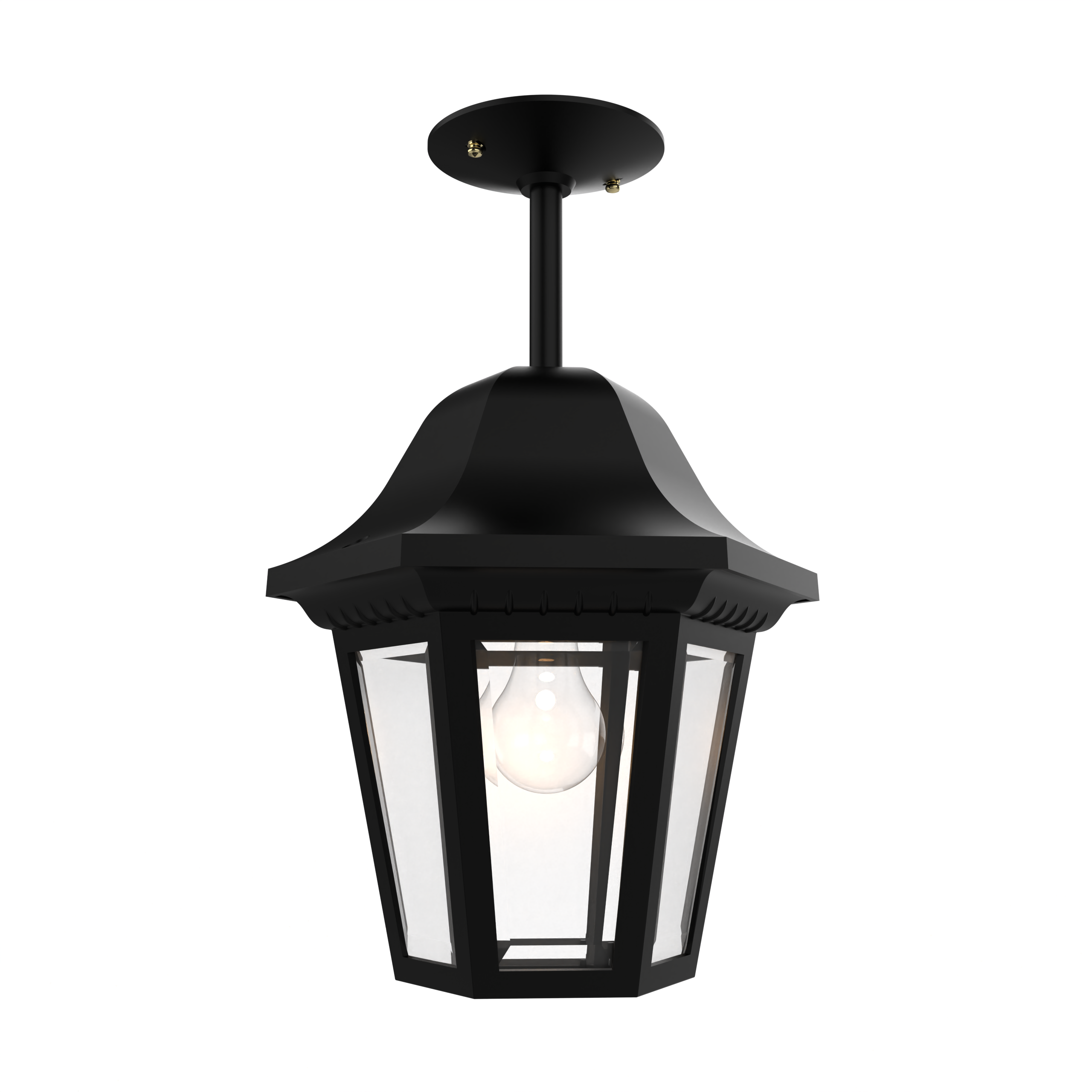 Manor - Medium Rod Ceiling Mount - 21256