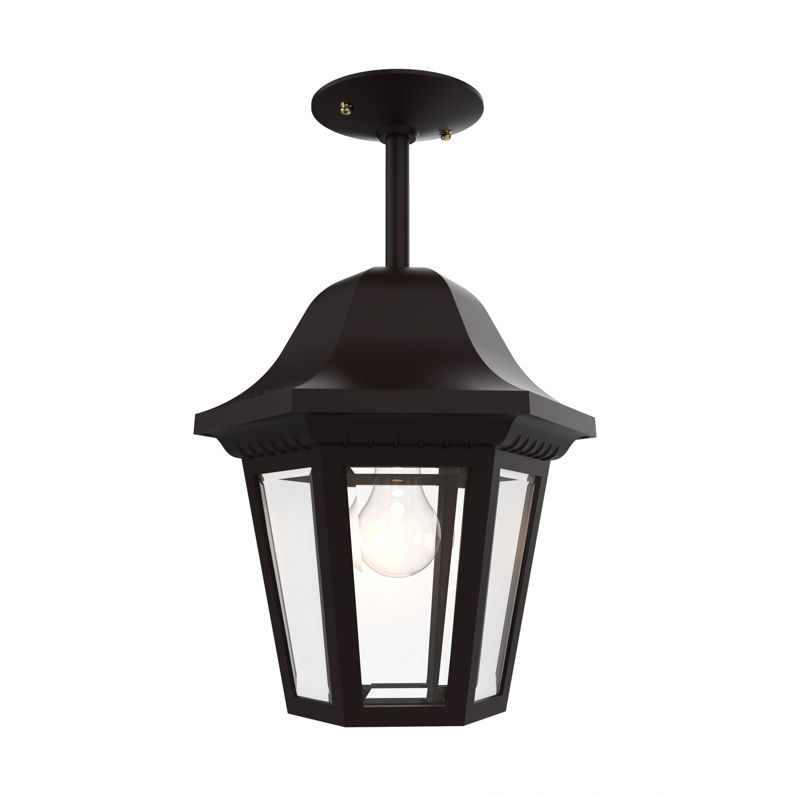 Manor - Medium Rod Ceiling Mount - 21256