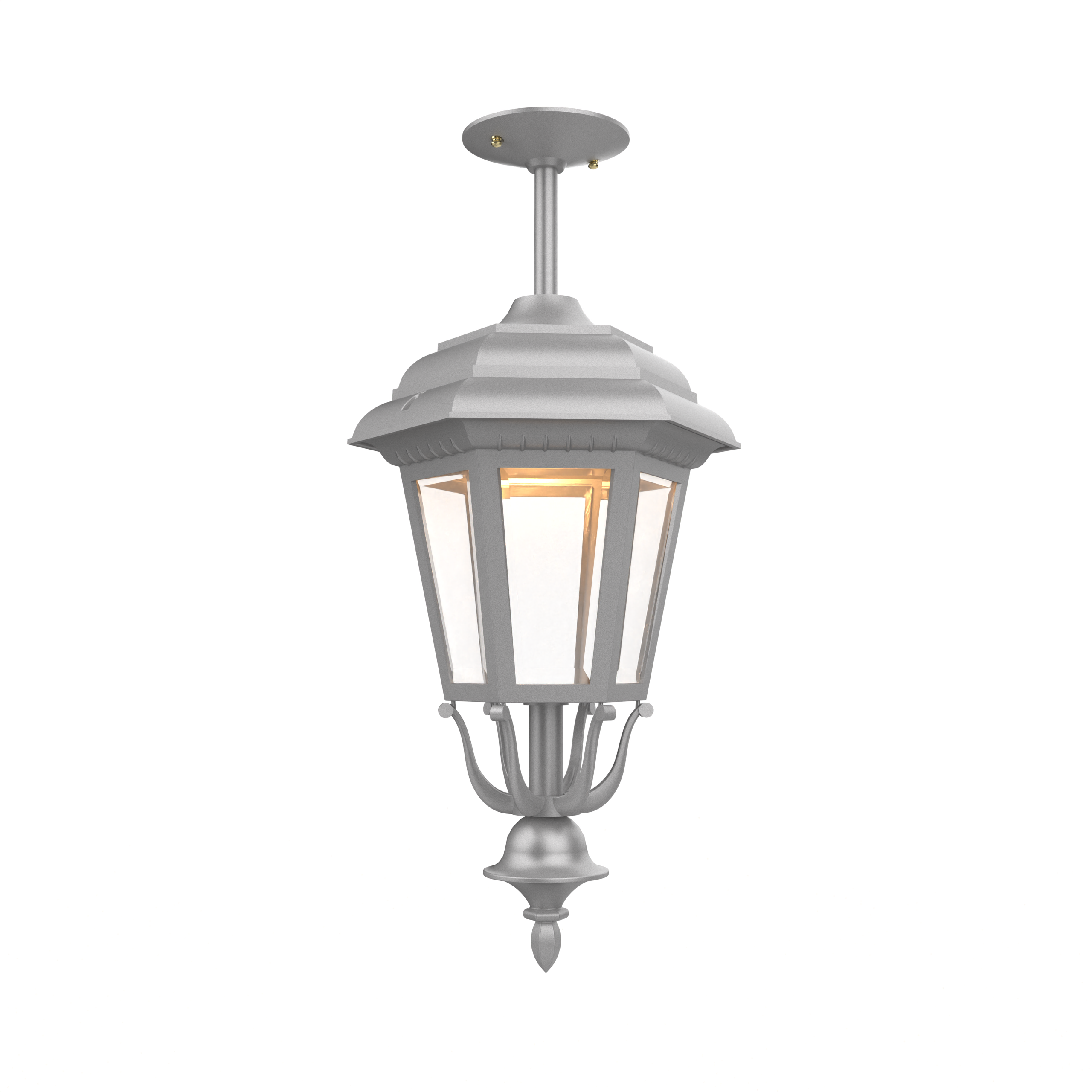 Jamestown - Ceiling mount rod closed bottom medium size - 21457