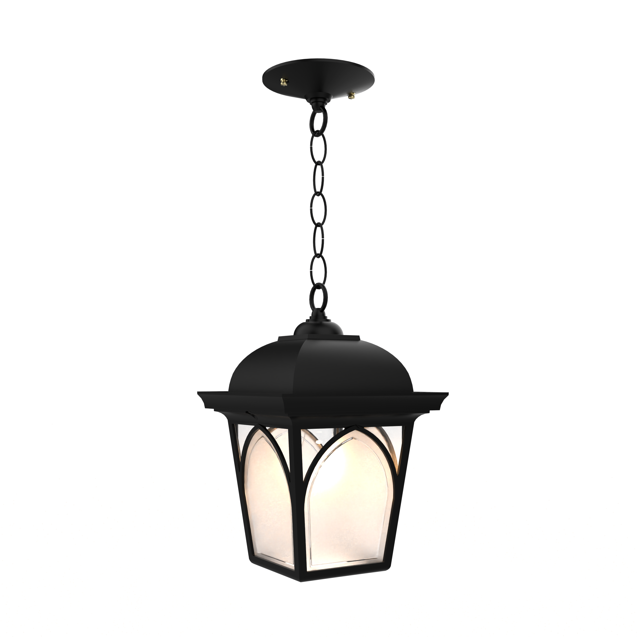 Habitat - Ceiling mounting with chain open bottom medium format - 21550