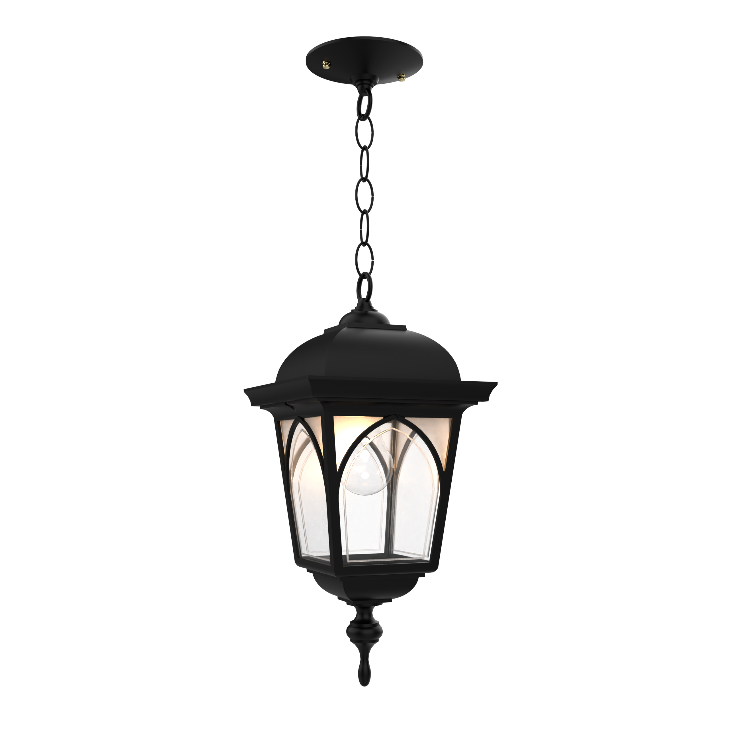 Habitat - Ceiling mounting with chain closed bottom medium format - 21555
