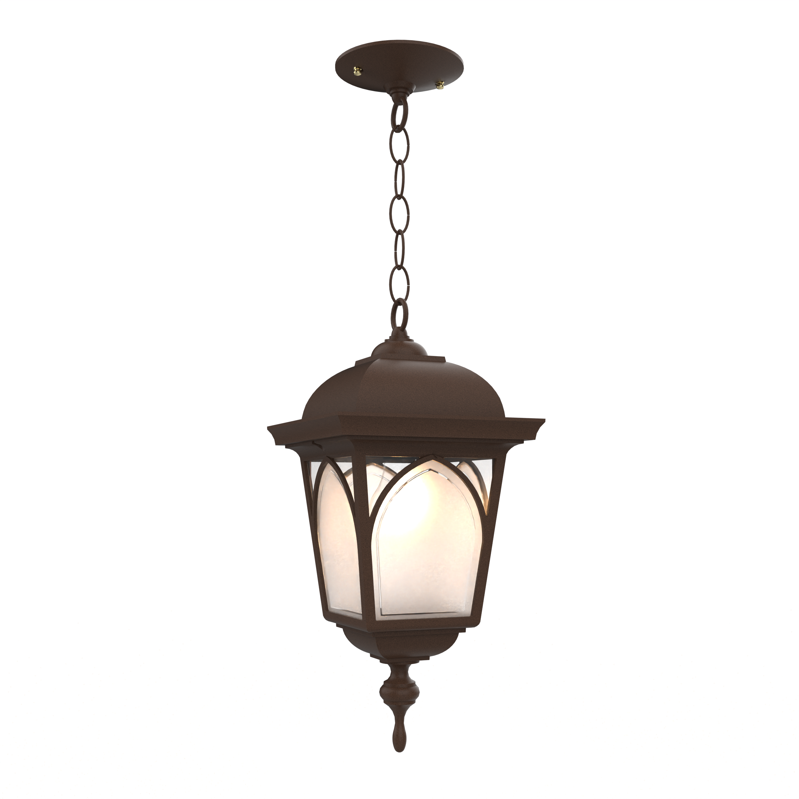 Habitat - Ceiling mounting with chain closed bottom medium format - 21555