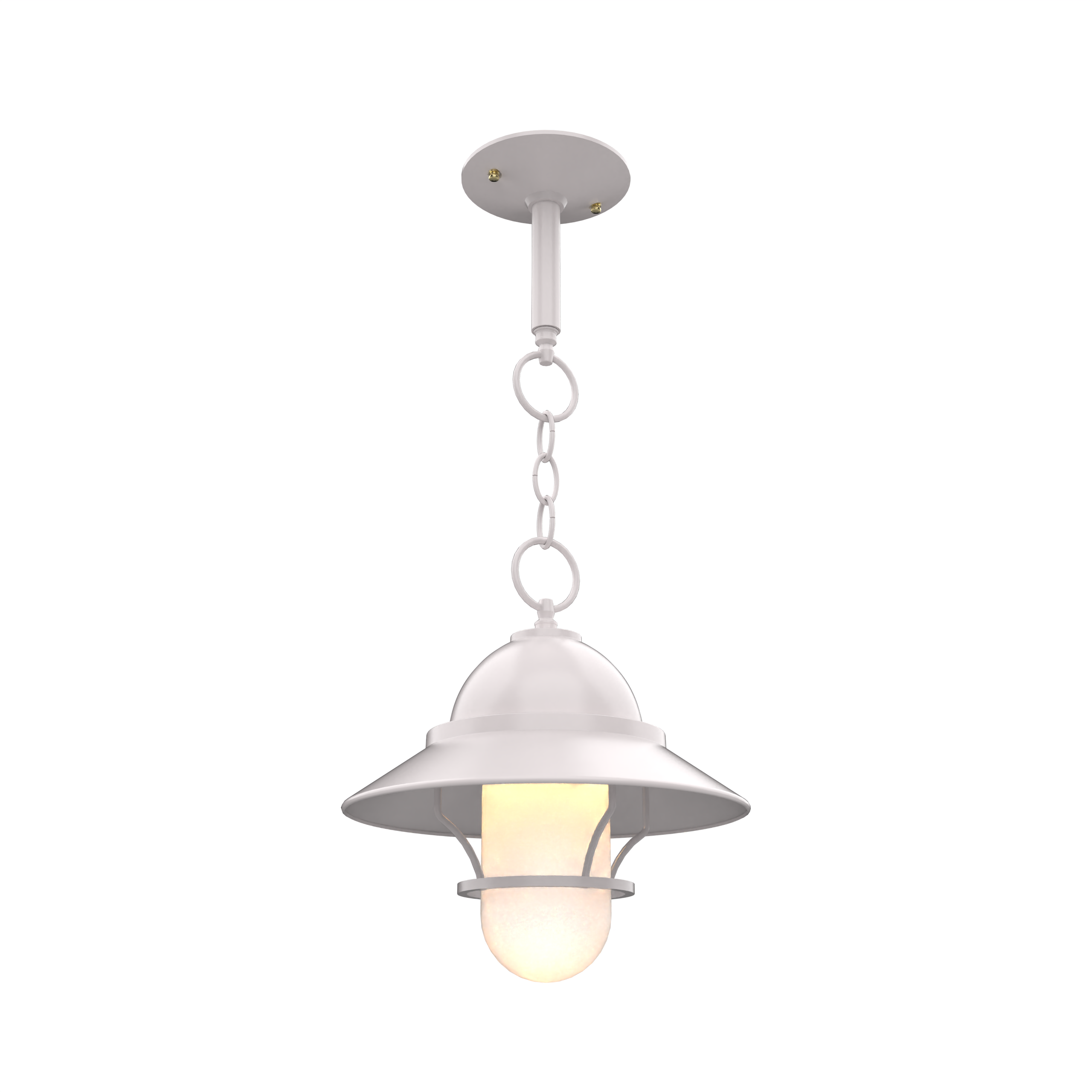 San Francisco - Chain ceiling mount with medium globe and grille - 22250