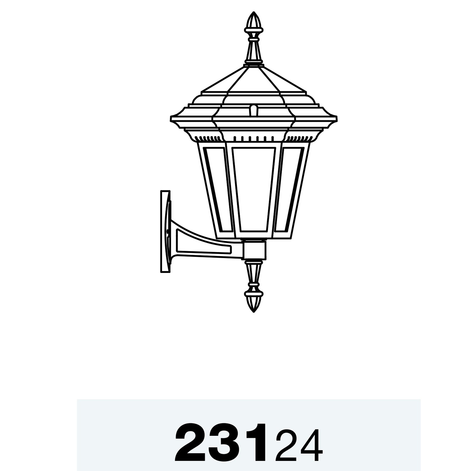 Montreal Wall Mount Up Small 23124 SNOC