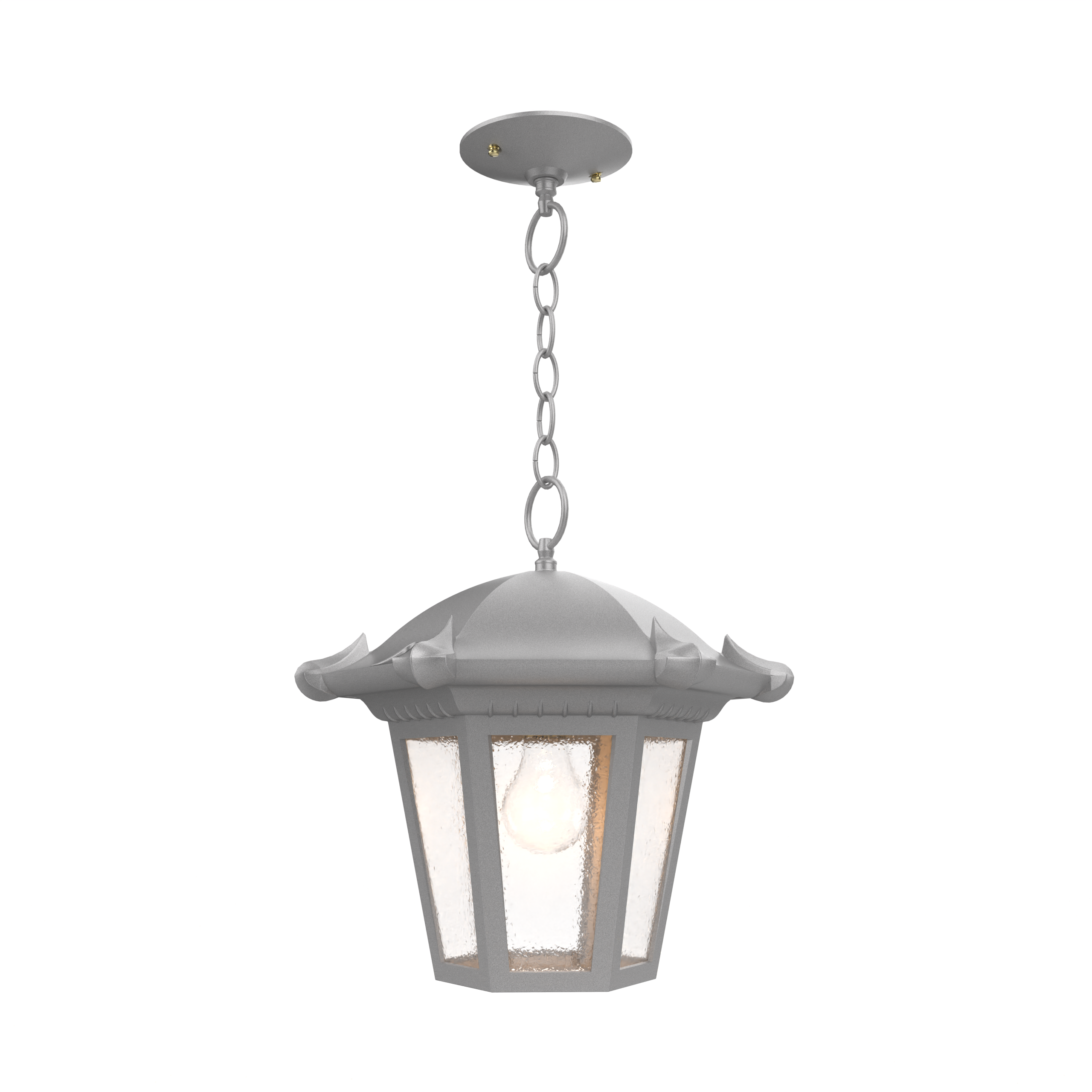 Montpellier - Ceiling mounting with chain open bottom medium format - 23350