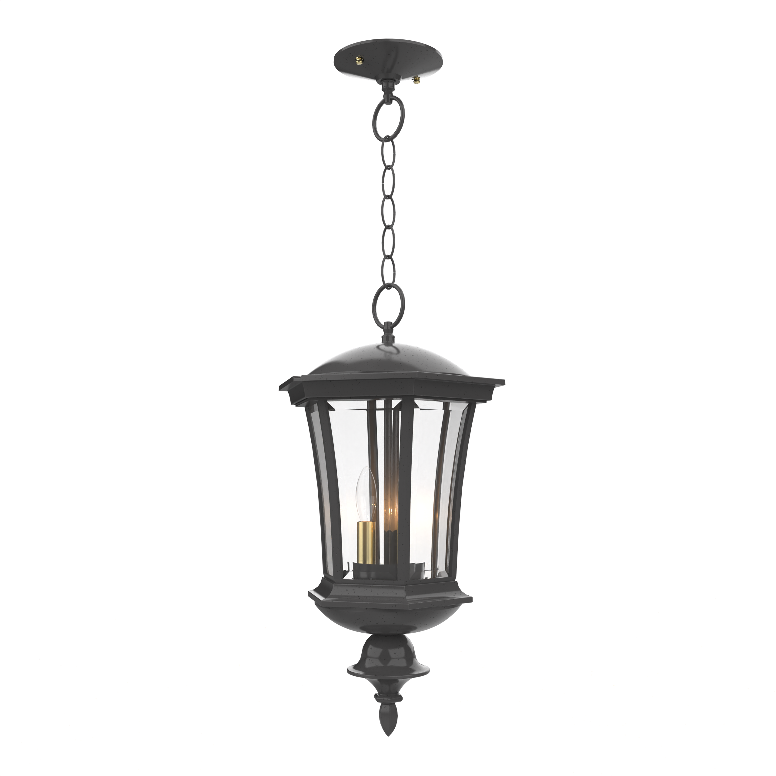 Westminster - Ceiling mounting with chain closed bottom medium format - 23555