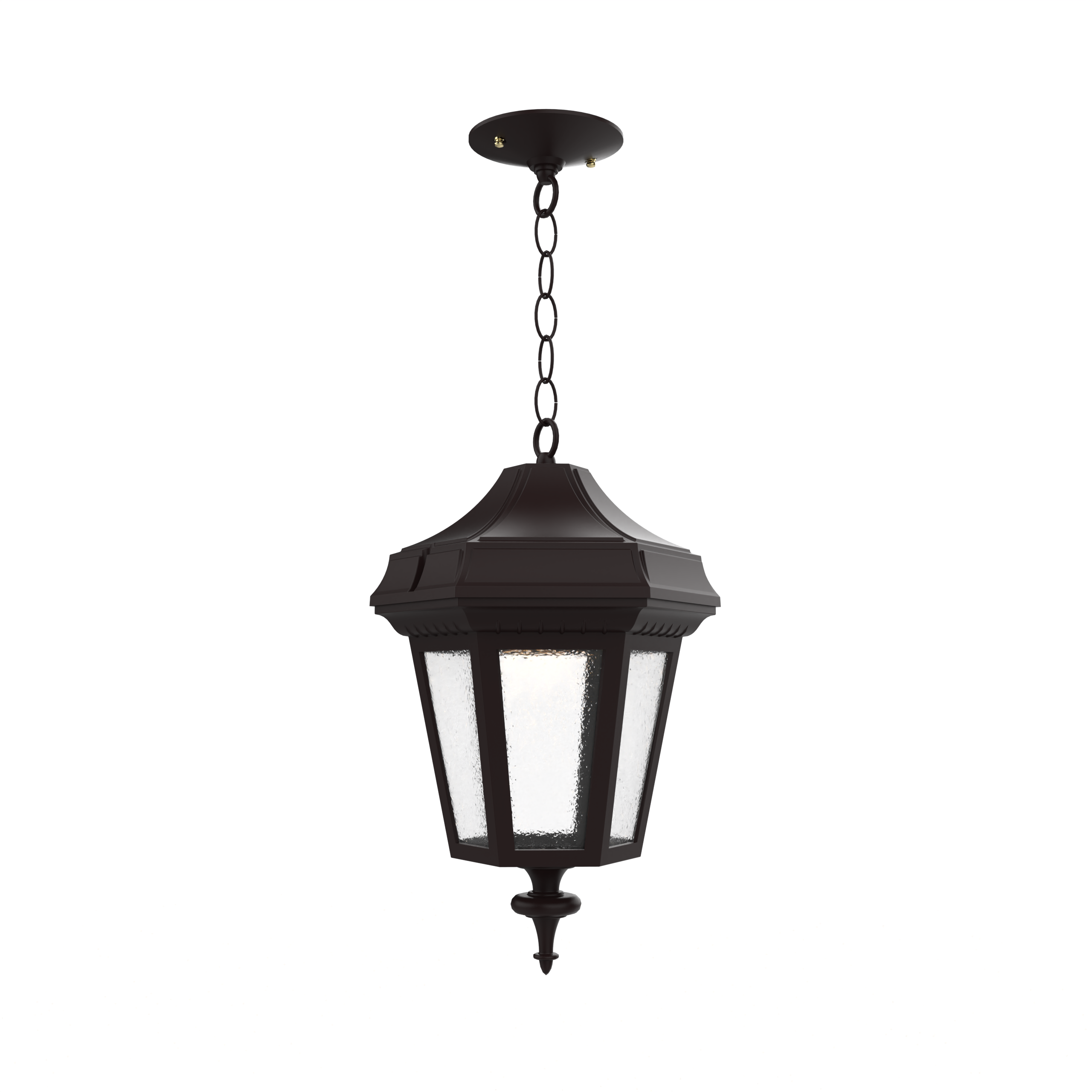 Oxford - Ceiling mount with chain closed bottom medium format - 24855