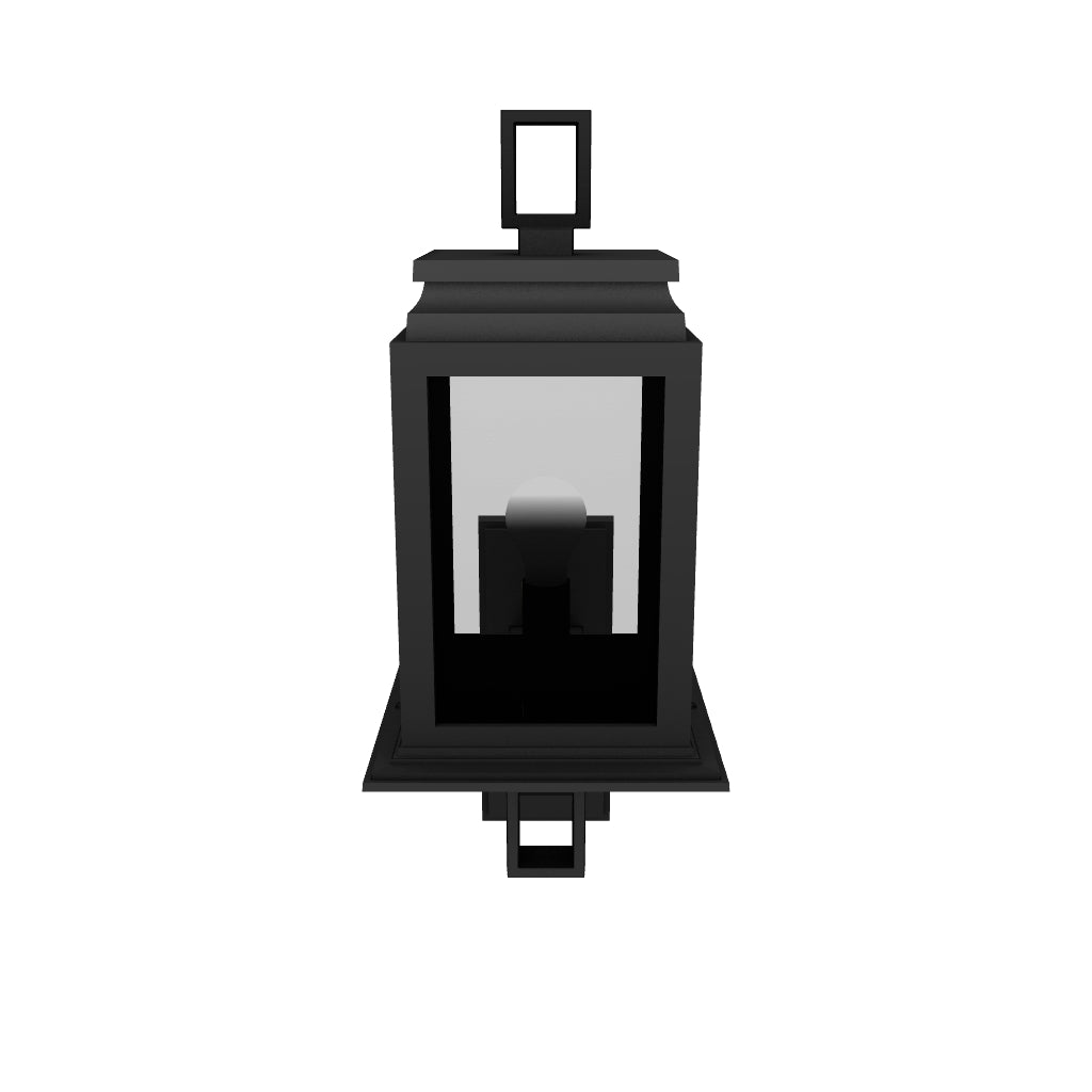 Serie 65e - Luminaire mural extérieur montage vers le haut format moyen - 26602