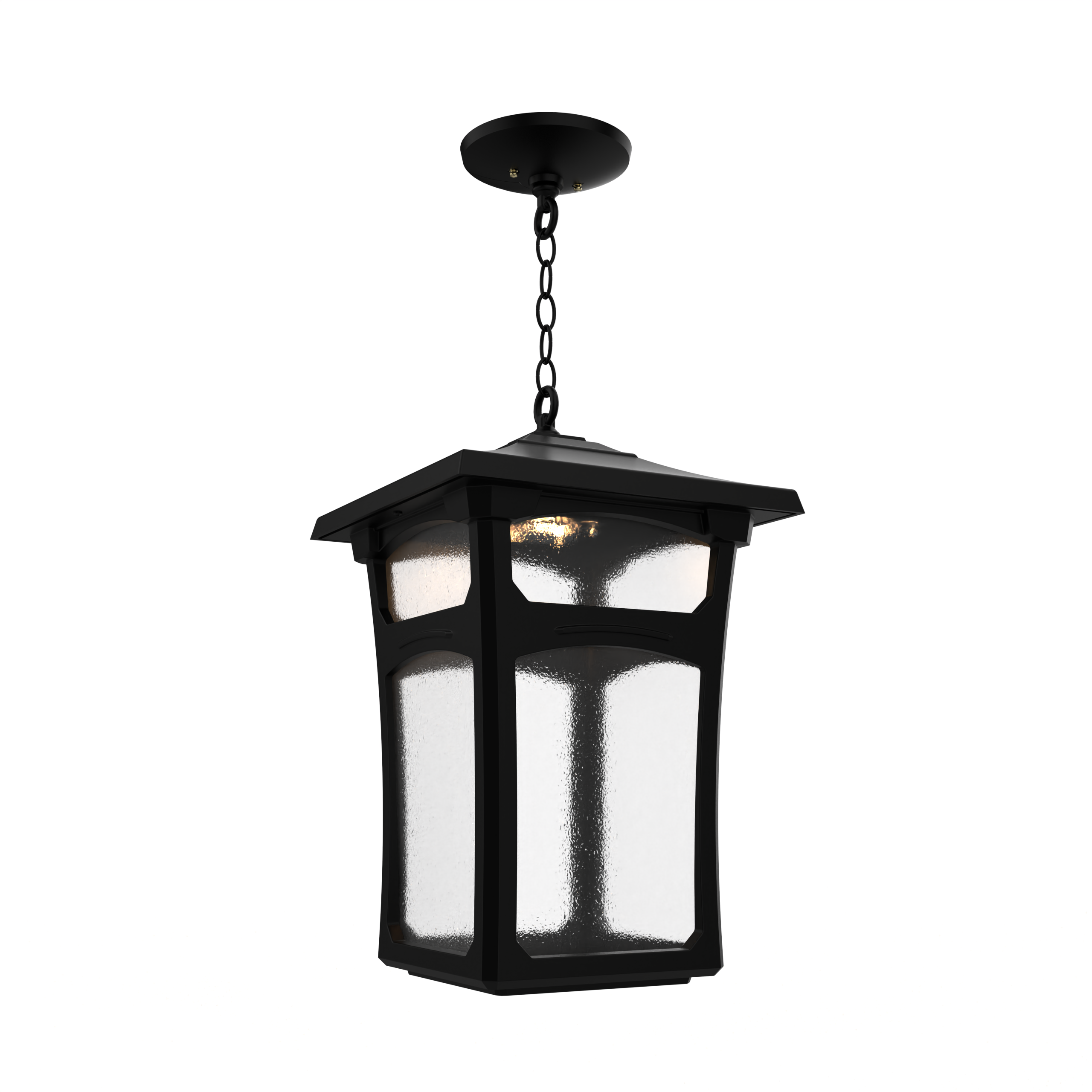 Lincoln - Ceiling mount with chain open bottom large - 30450