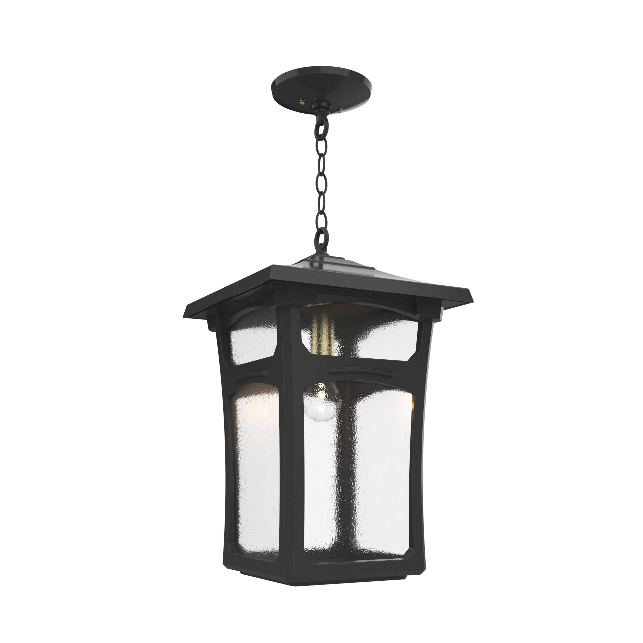 Lincoln - Ceiling mount with chain open bottom large - 30450