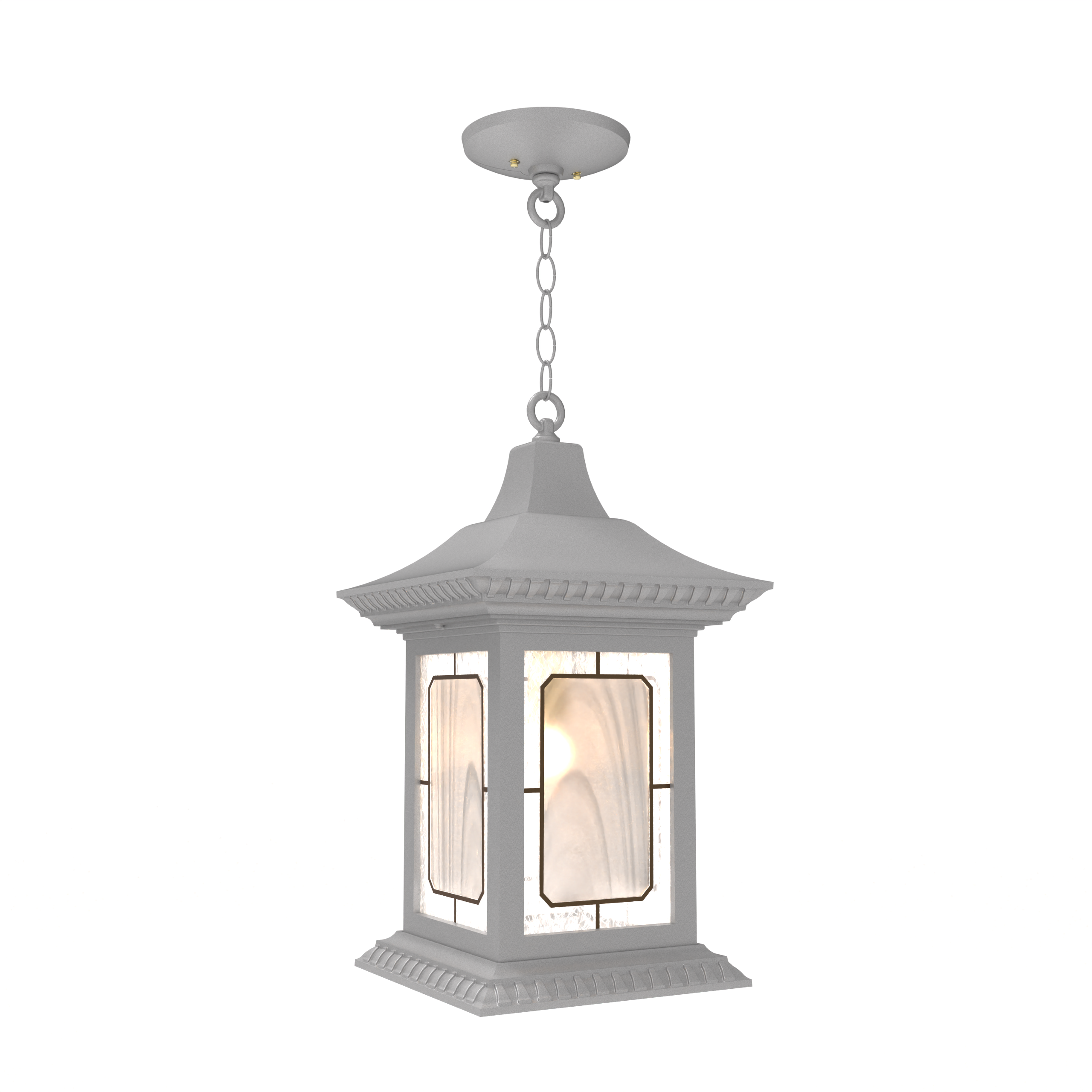 Salzburg - Ceiling mounting with chain open bottom large format - 30850