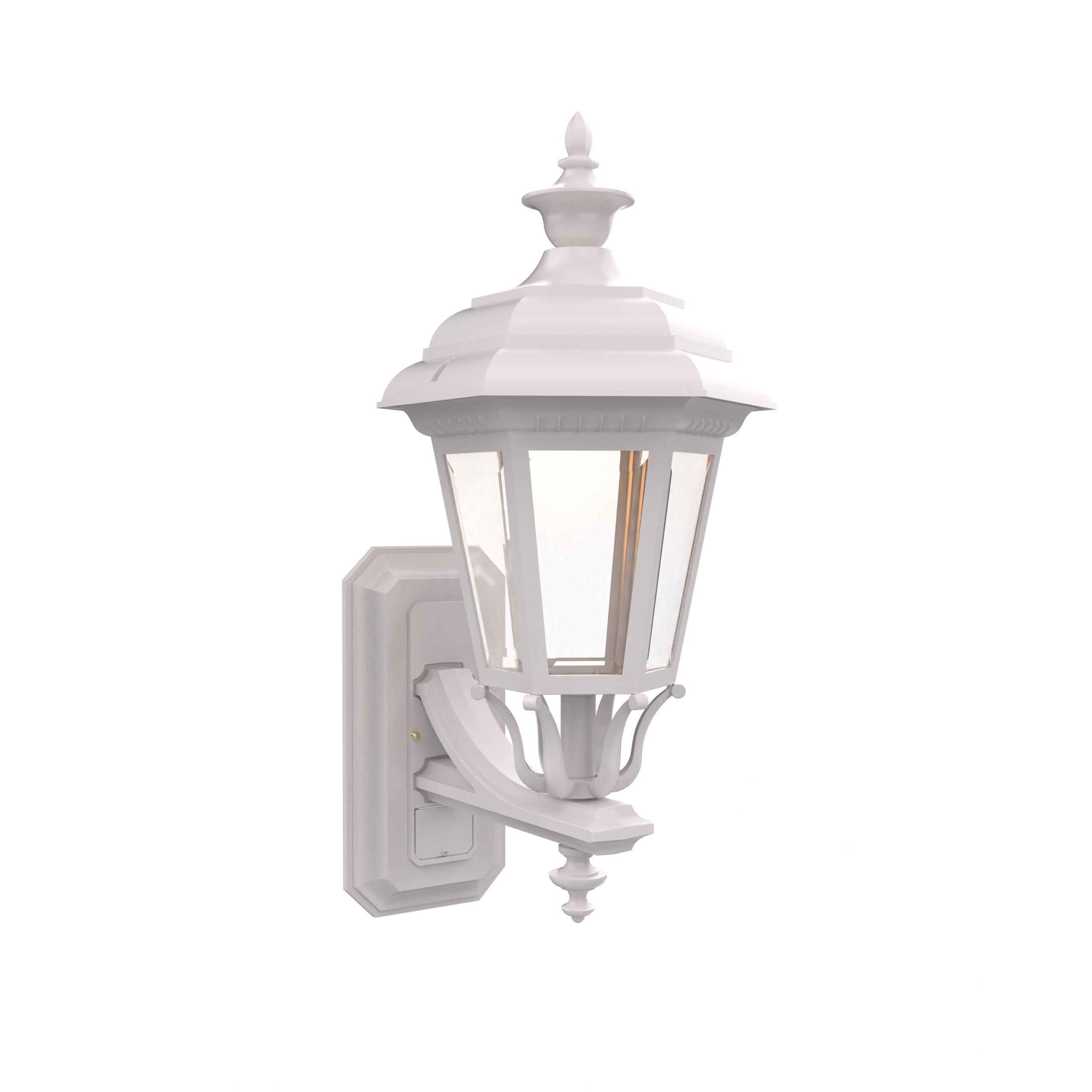 Jamestown - Up-Mount Wall Mount with Full Size Finial - 31412
