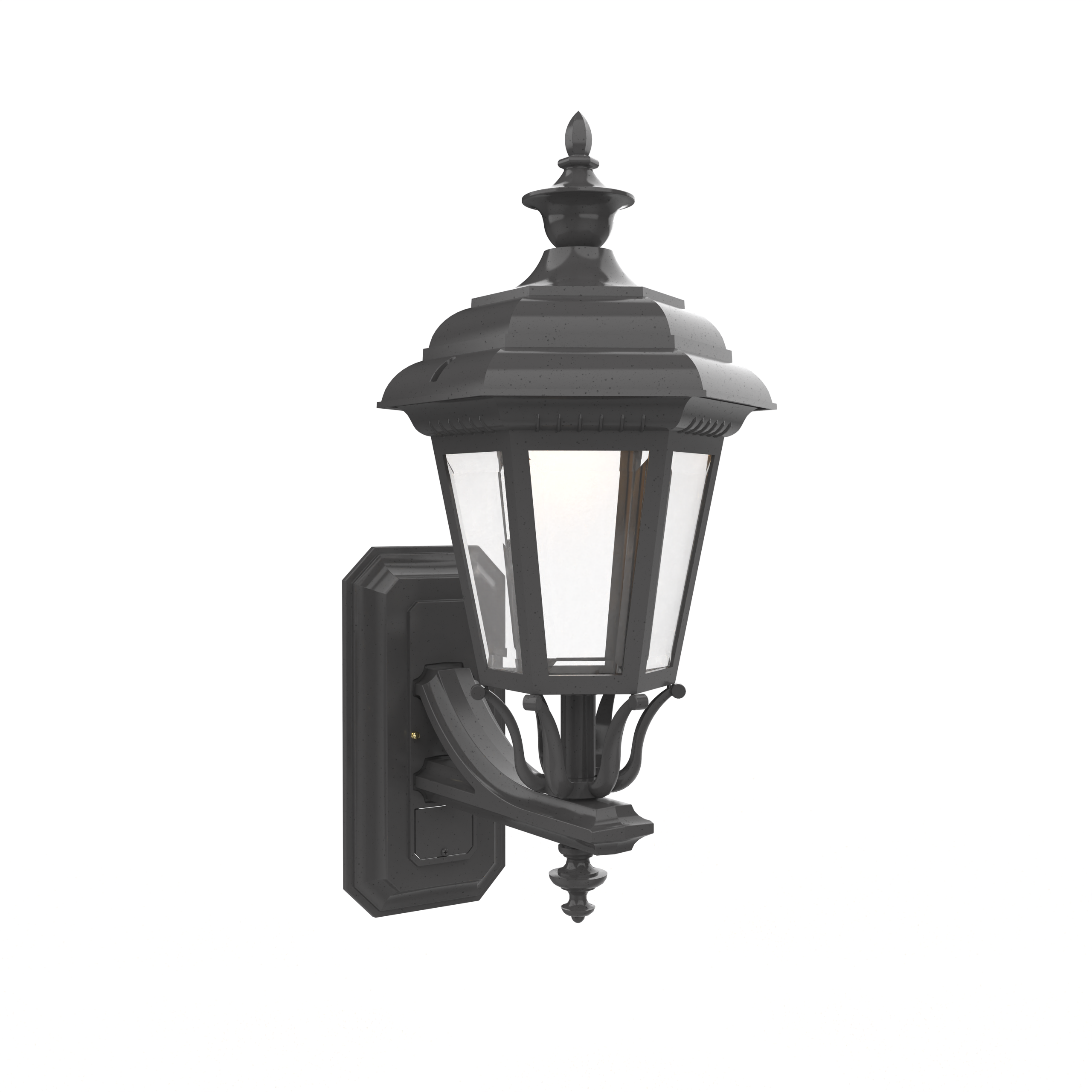 Jamestown - Up-Mount Wall Mount with Full Size Finial - 31412