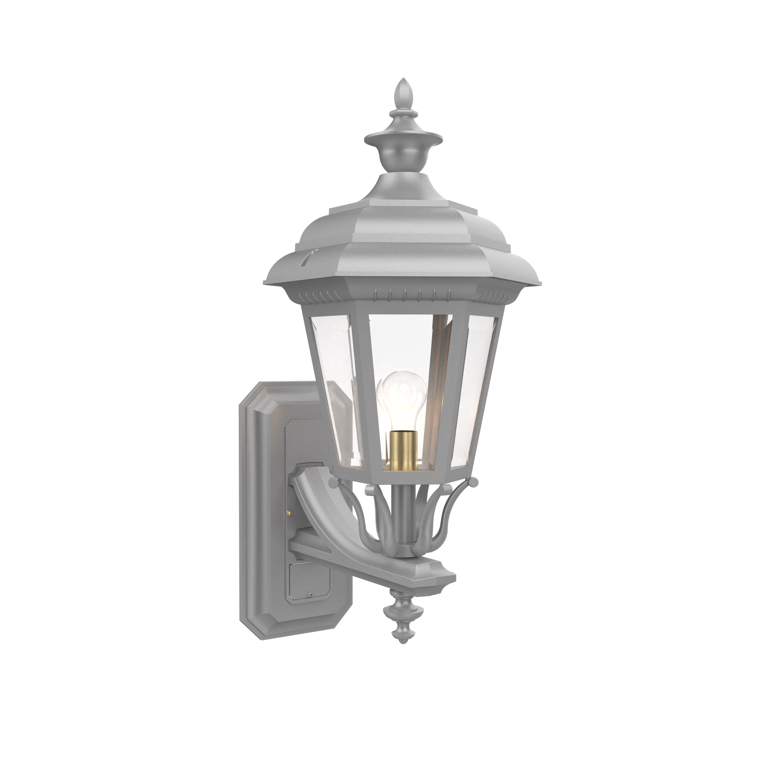 Jamestown - Up-Mount Wall Mount with Full Size Finial - 31412