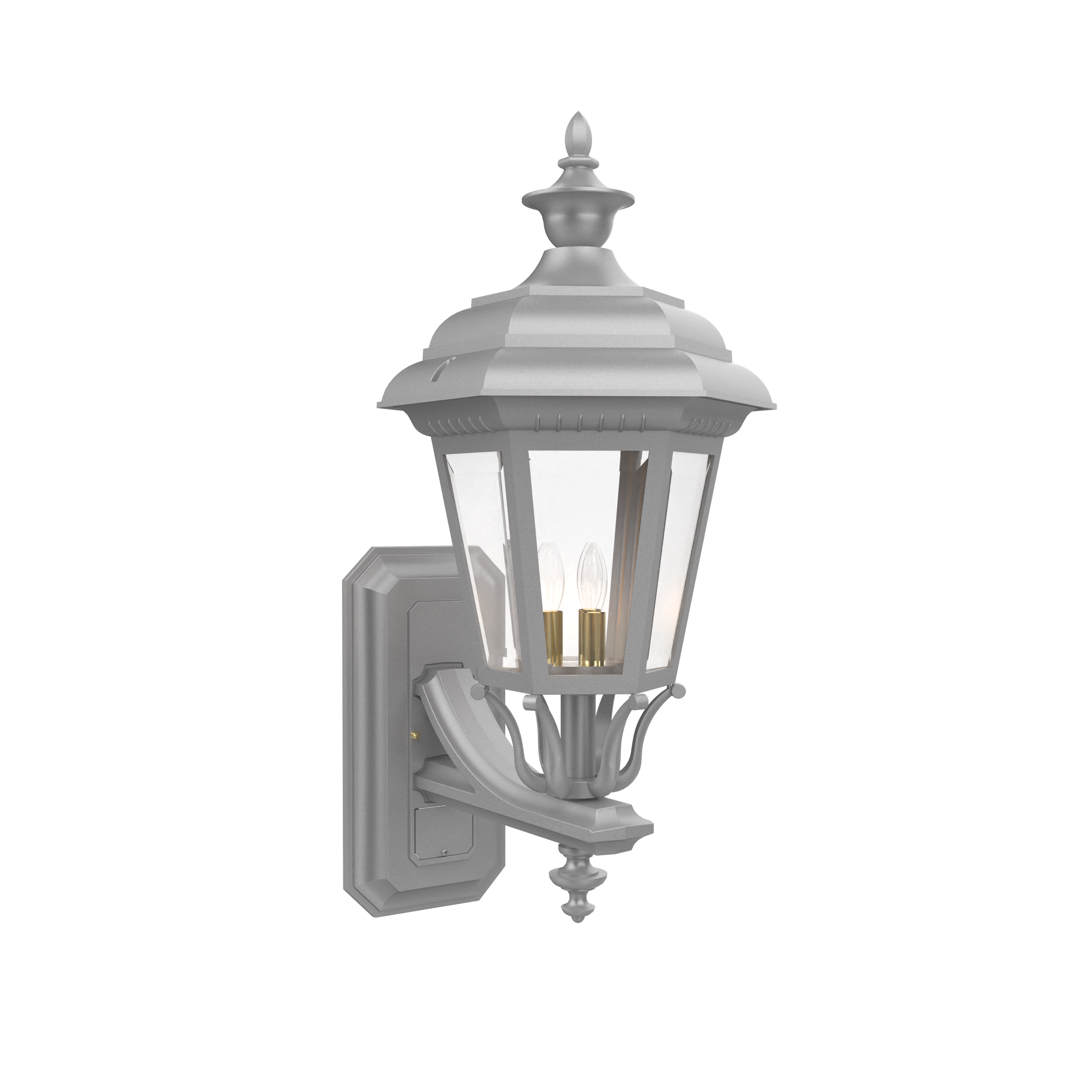 Jamestown - Up-Mount Wall Mount with Full Size Finial - 31412