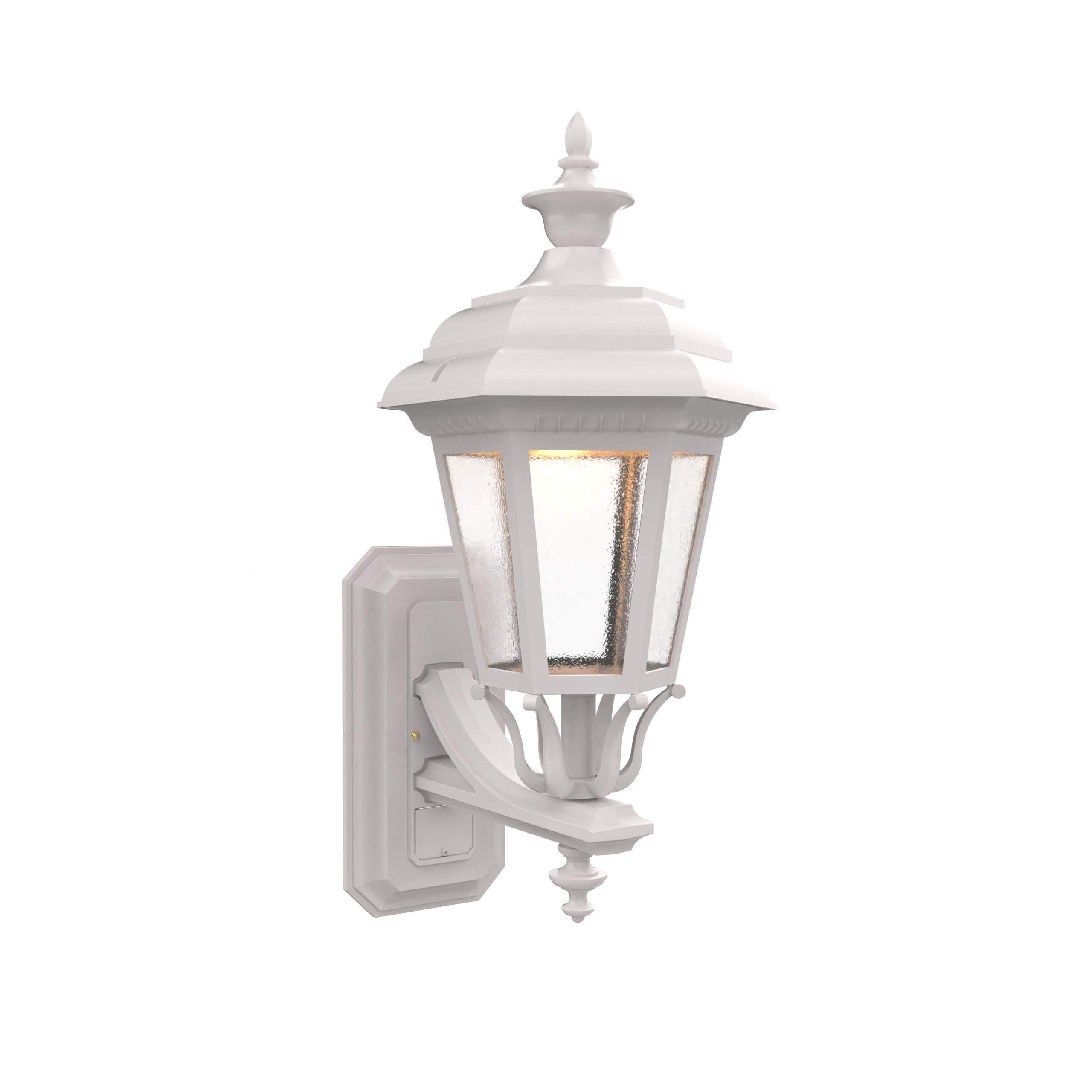 Jamestown - Up-Mount Wall Mount with Full Size Finial - 31412