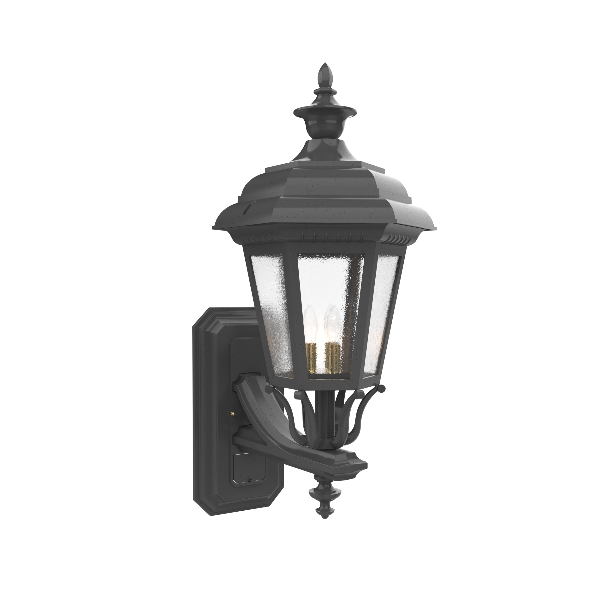 Jamestown - Up-Mount Wall Mount with Full Size Finial - 31412